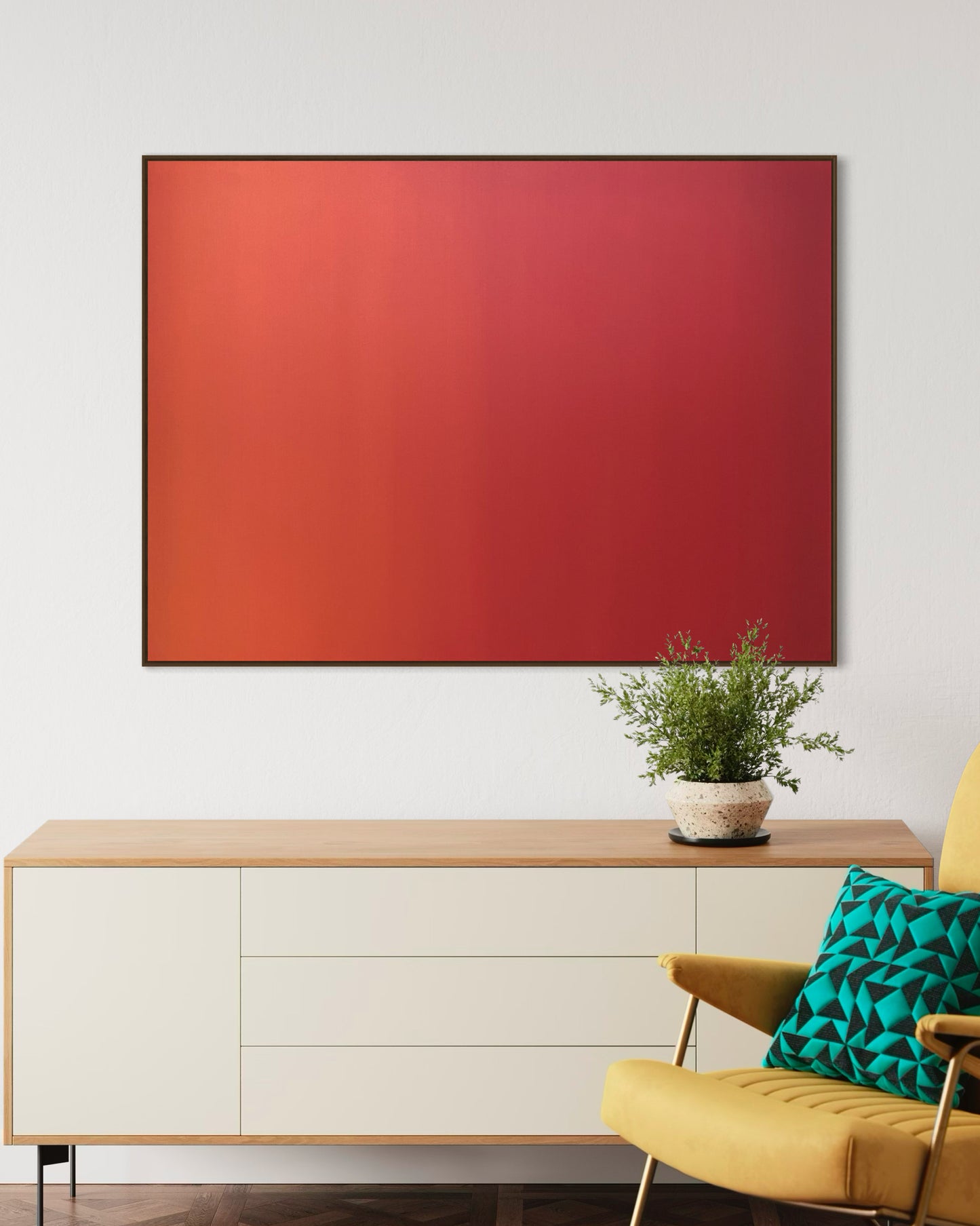 Obra De Arte Abstrata - Summer Dusk