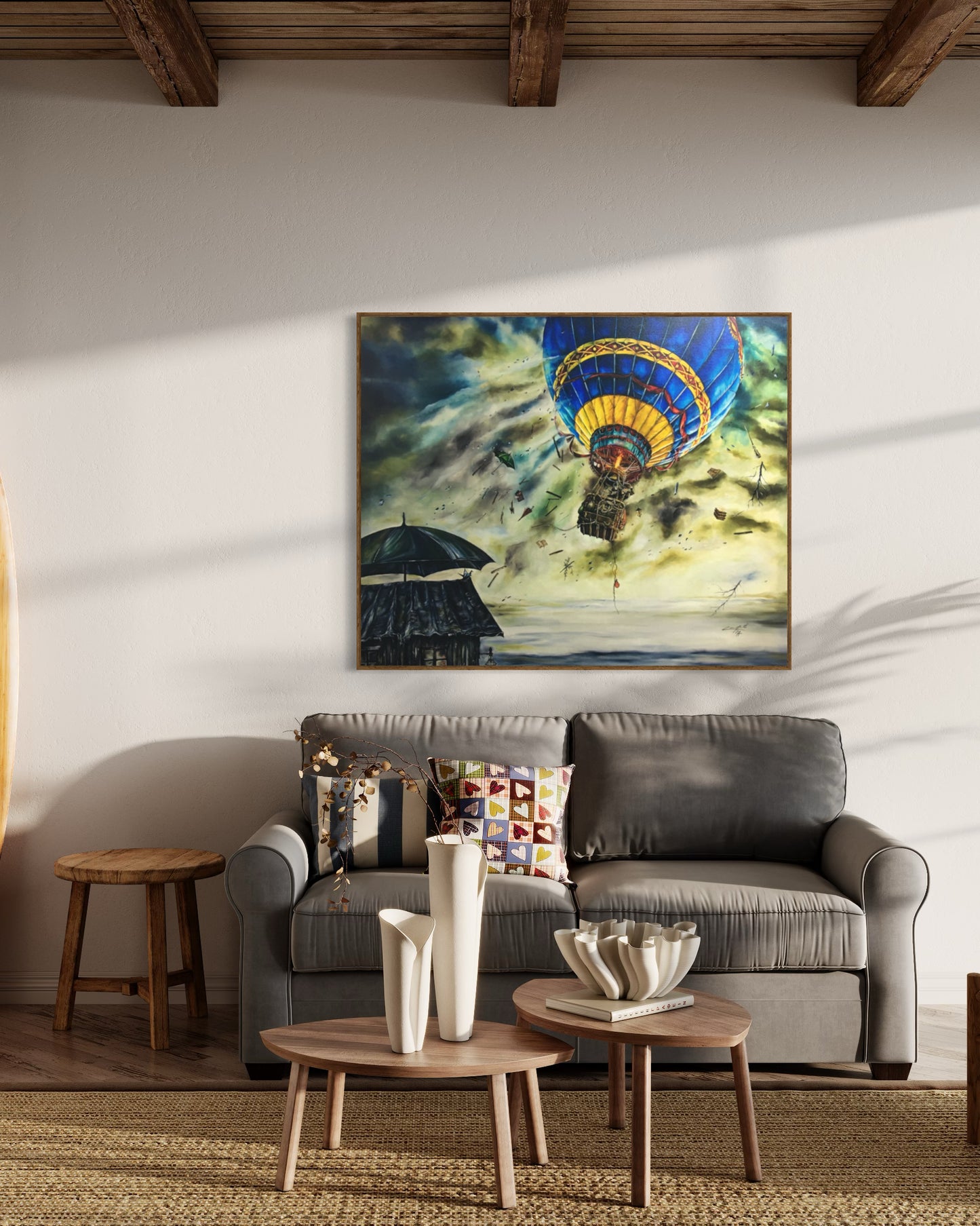 Obra surrealista - Globo