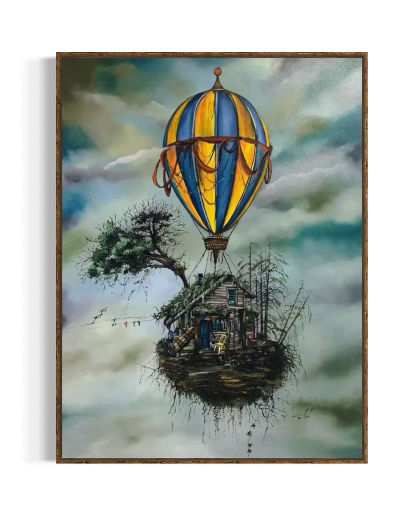 Obra surrealista - Globo