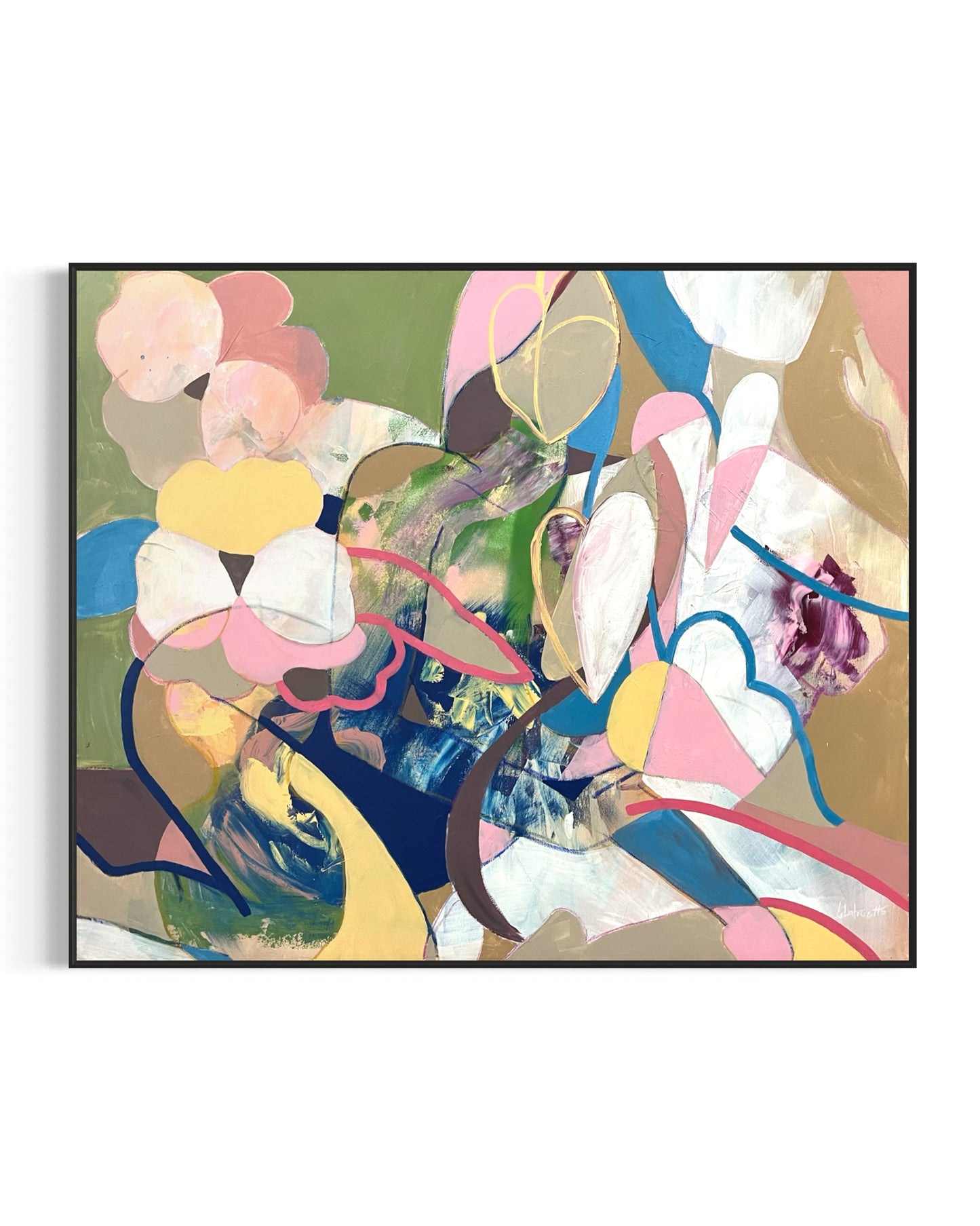 Obra De Arte Abstrata - Abstract Woman