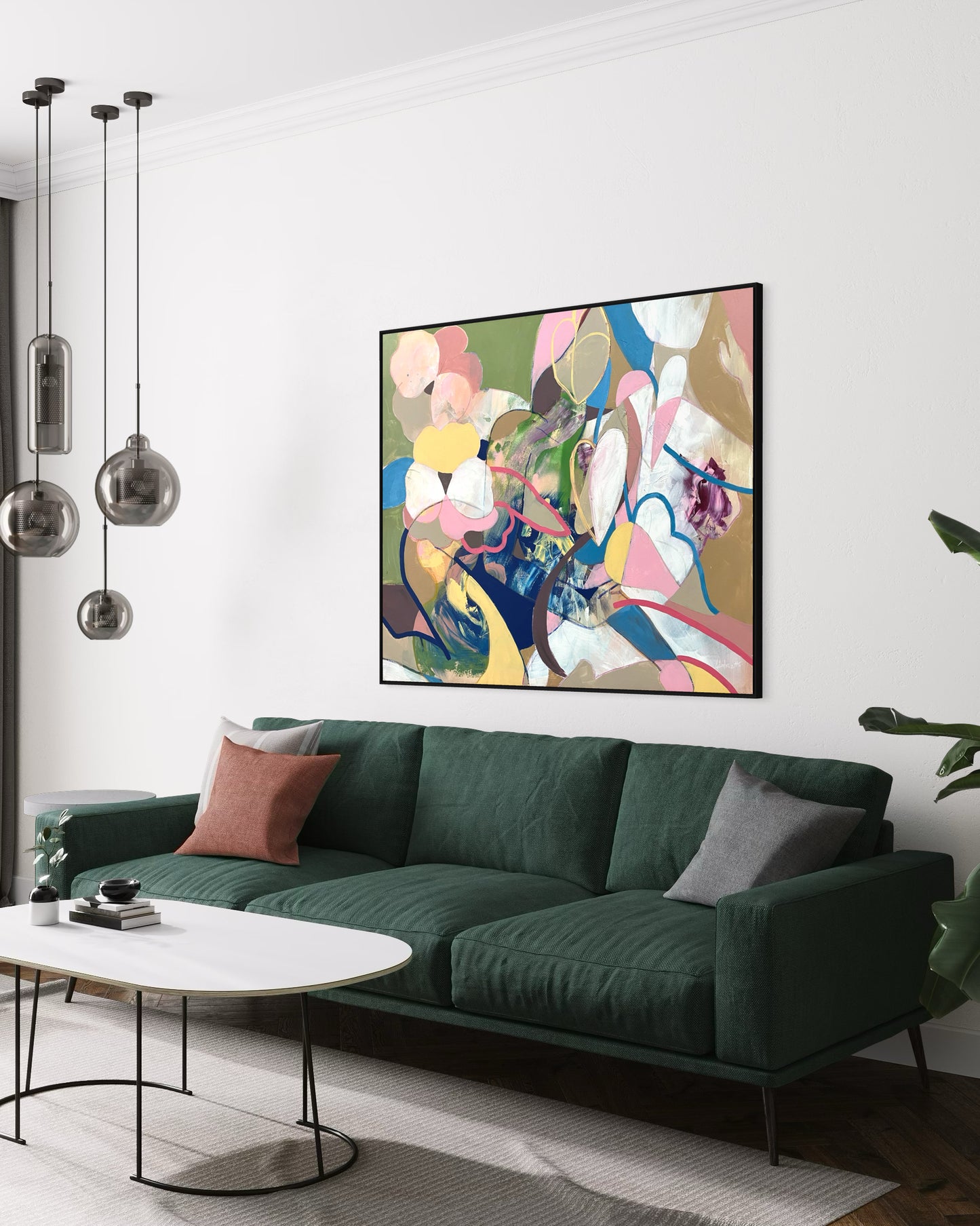 Obra De Arte Abstrata - Abstract Woman