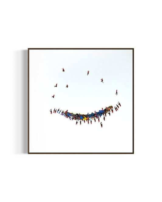 Obra de Arte Minimalista - Aglomerados - Gravidade