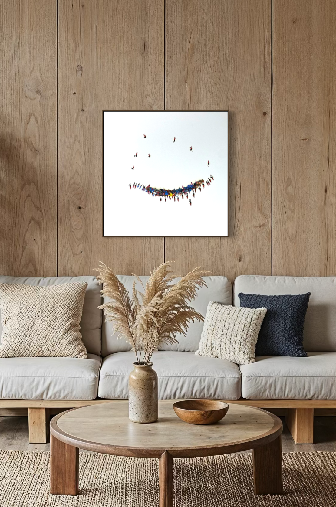 Obra de Arte Minimalista - Aglomerados - Gravidade