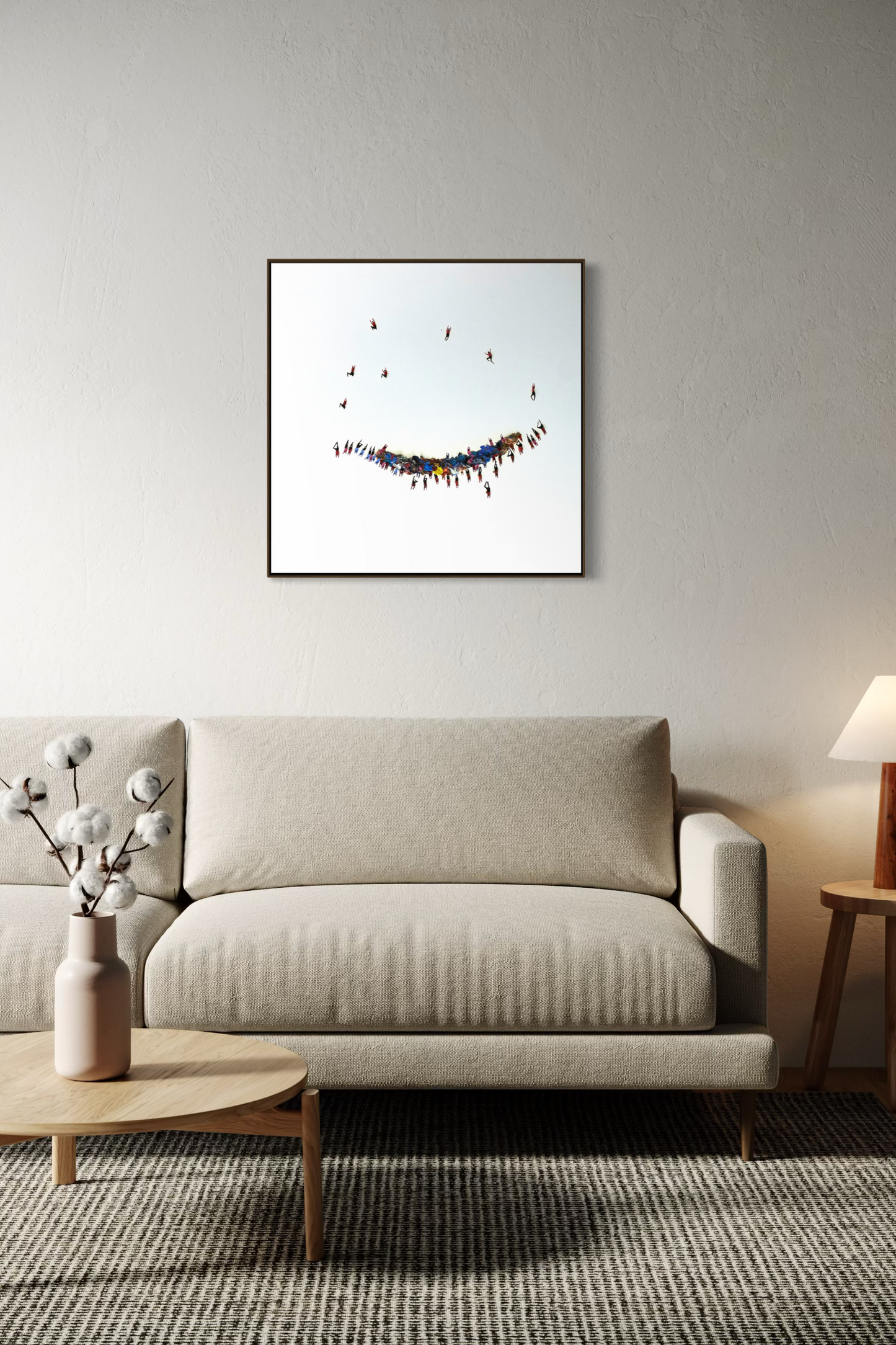 Obra de Arte Minimalista - Aglomerados - Gravidade