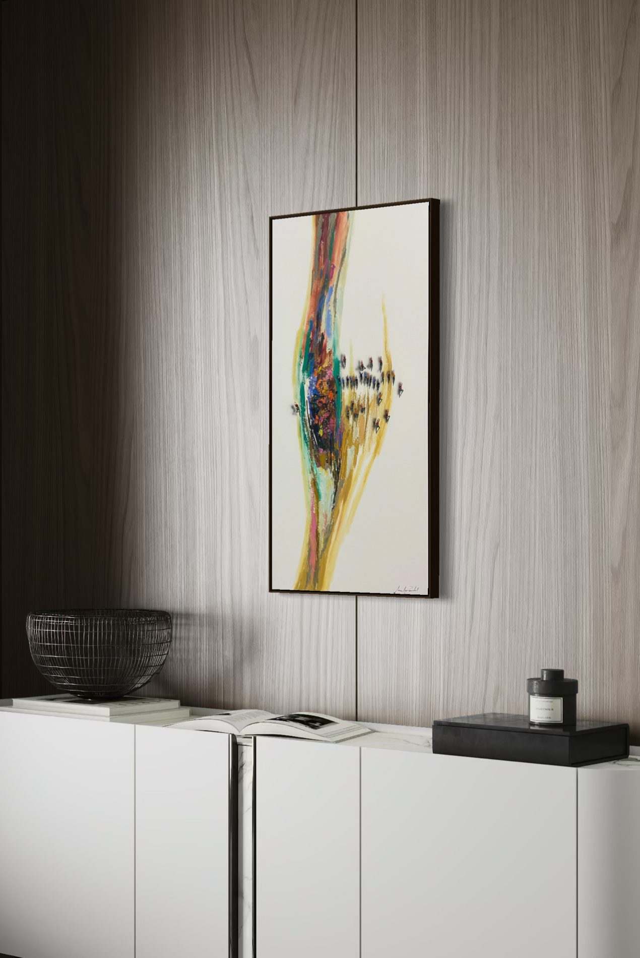 Obra de Arte Minimalista - Aglomerados - Liberdade I