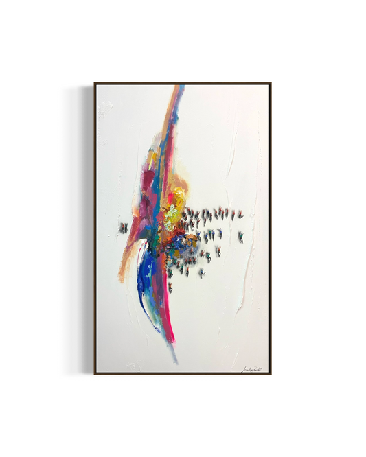 Obra de Arte Minimalista - Aglomerados - Liberdade II
