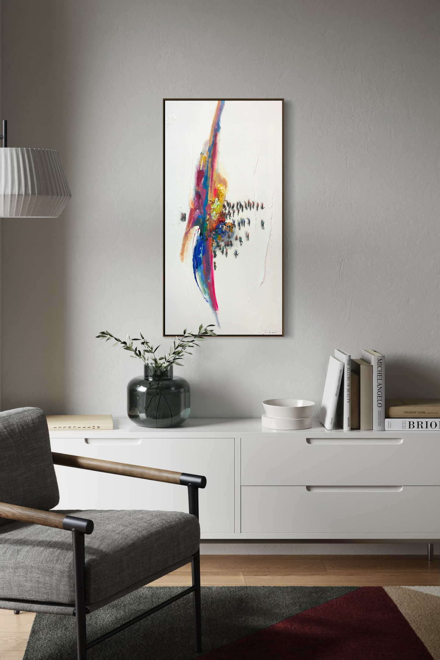 Obra de Arte Minimalista - Aglomerados - Liberdade II