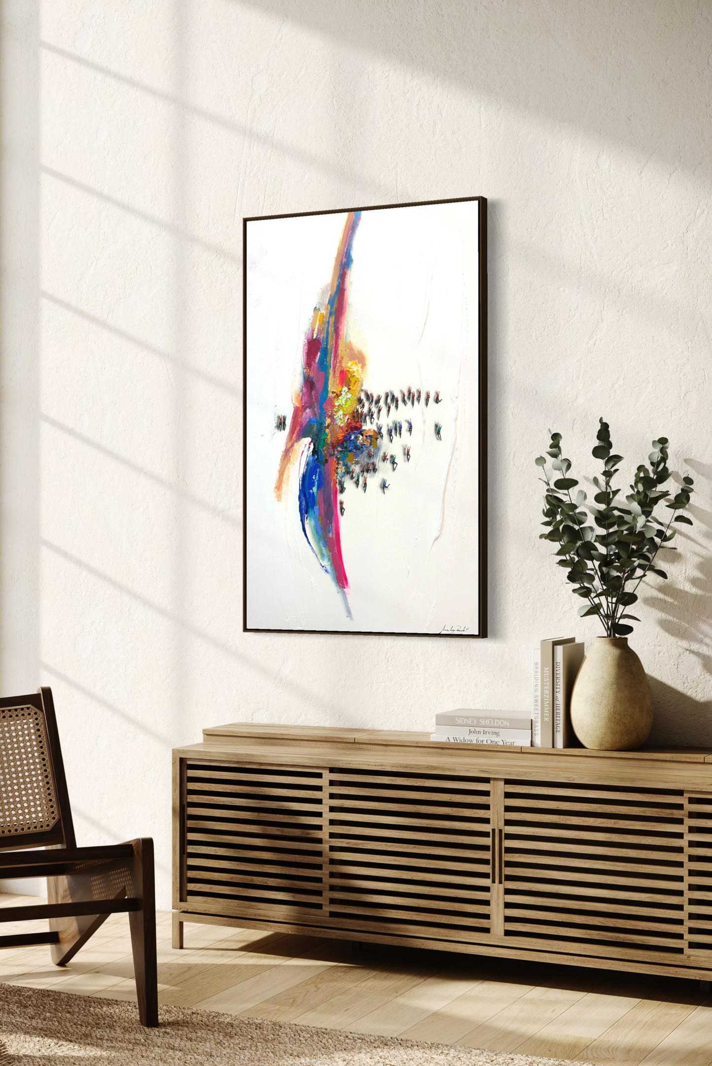 Obra de Arte Minimalista - Aglomerados - Liberdade II