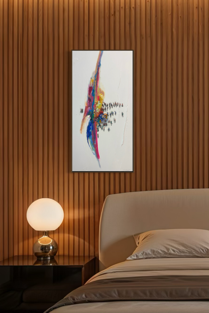 Obra de Arte Minimalista - Aglomerados - Liberdade II