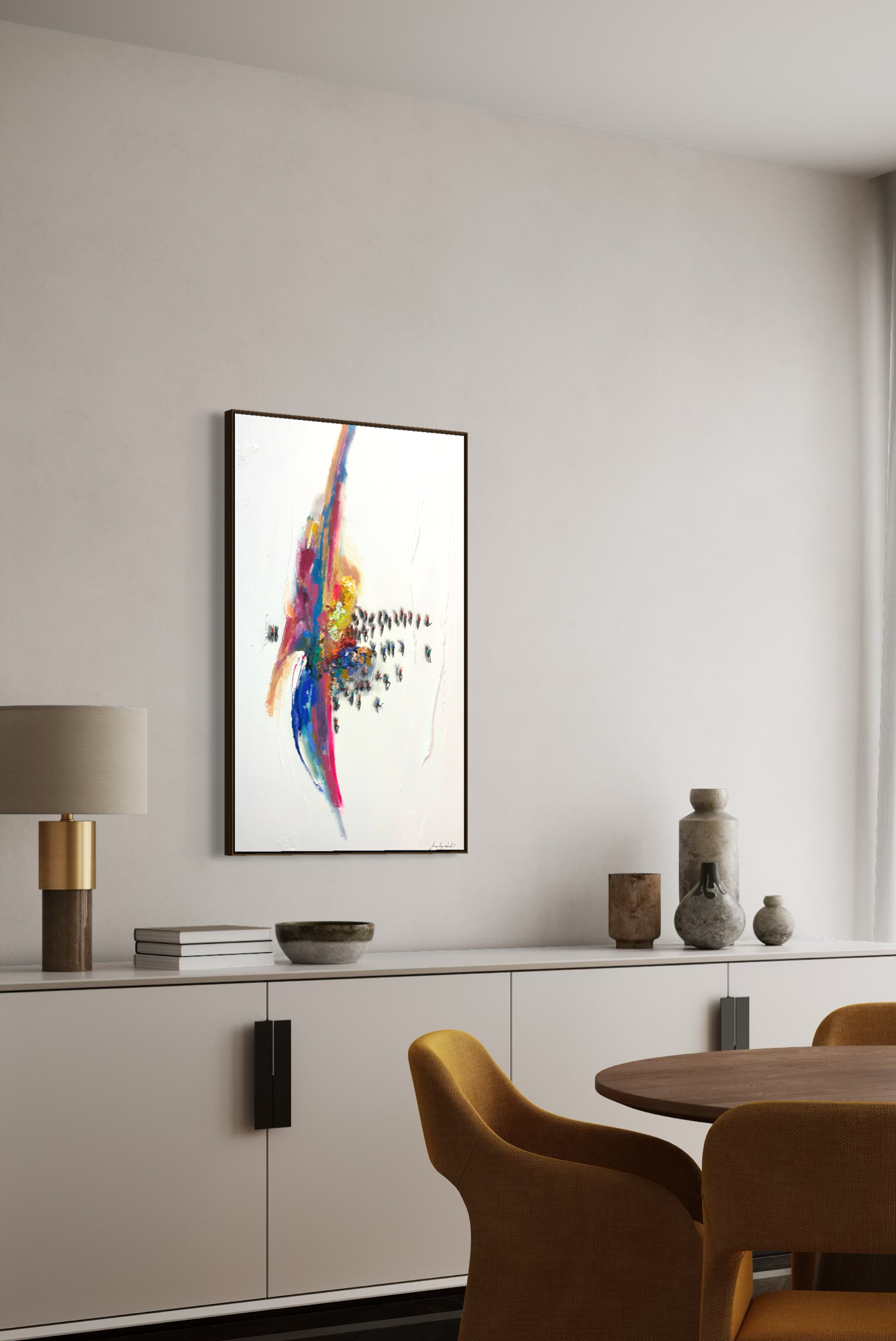 Obra de Arte Minimalista - Aglomerados - Liberdade II