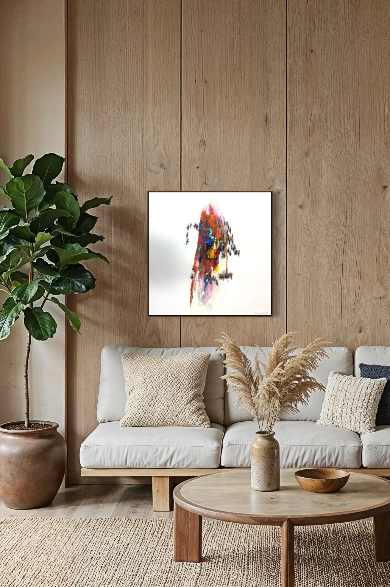 Obra de Arte Minimalista - Aglomerados - Território