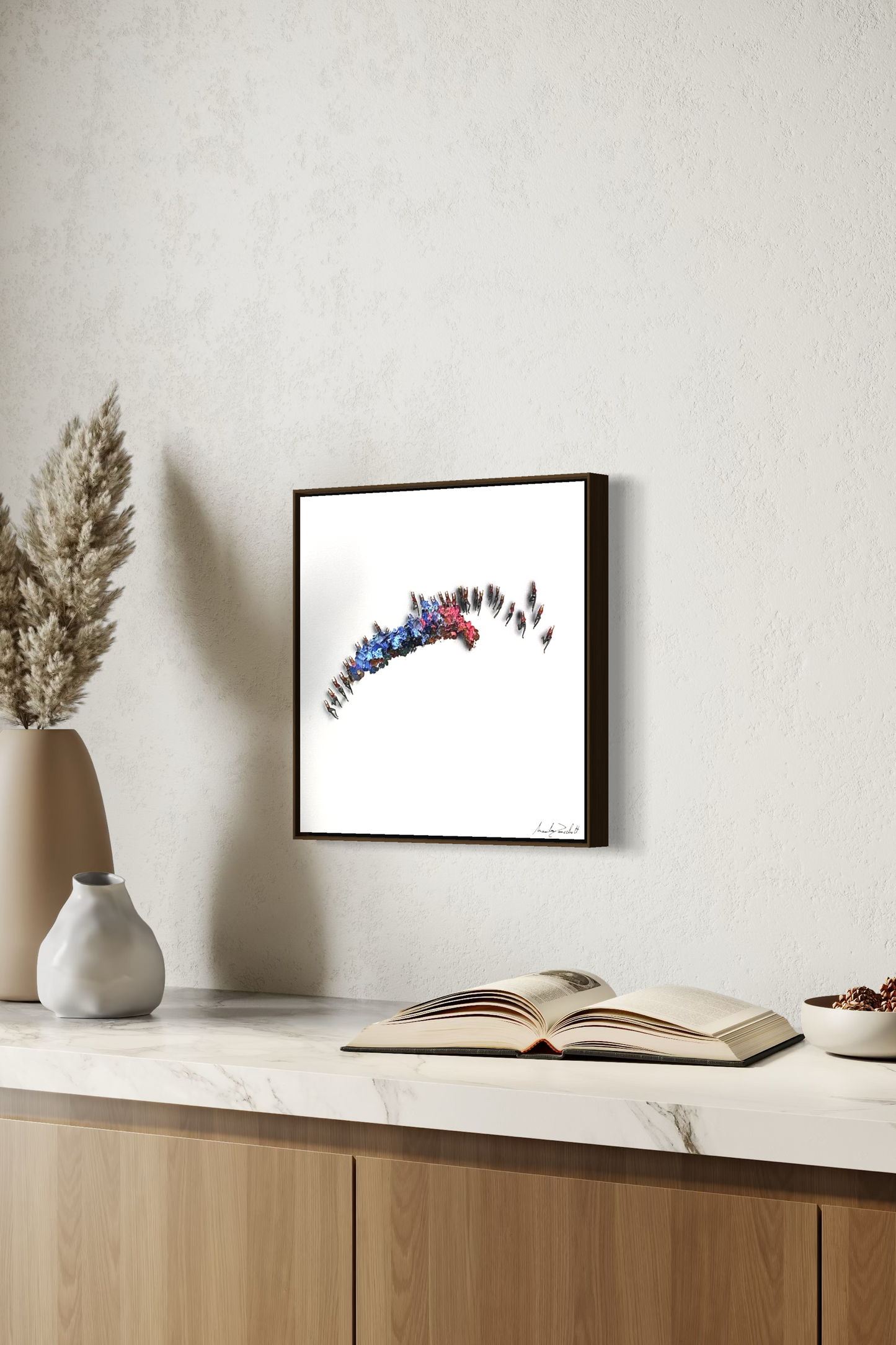 Obra de Arte Minimalista - Aglomerados - Arco