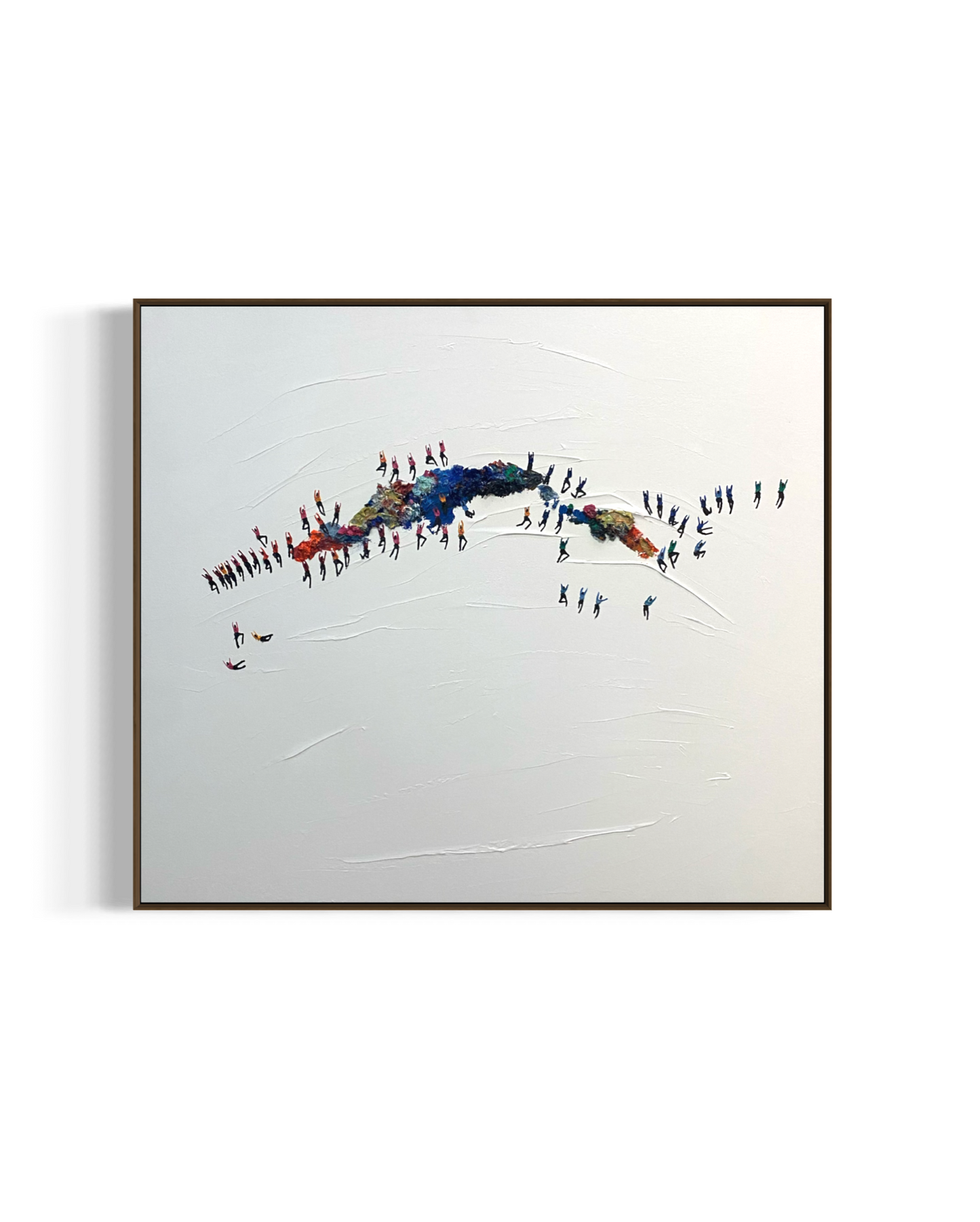 Obra de Arte Minimalista - Aglomerados - Ponte