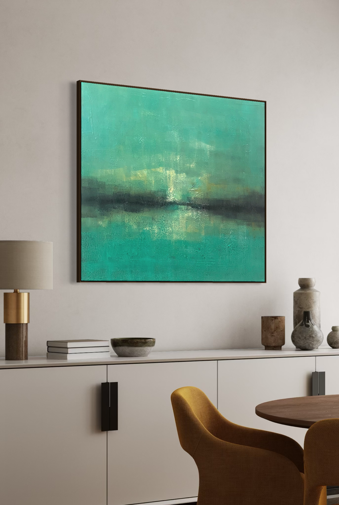 Obra de Arte Abstrata - Abstract Horizon