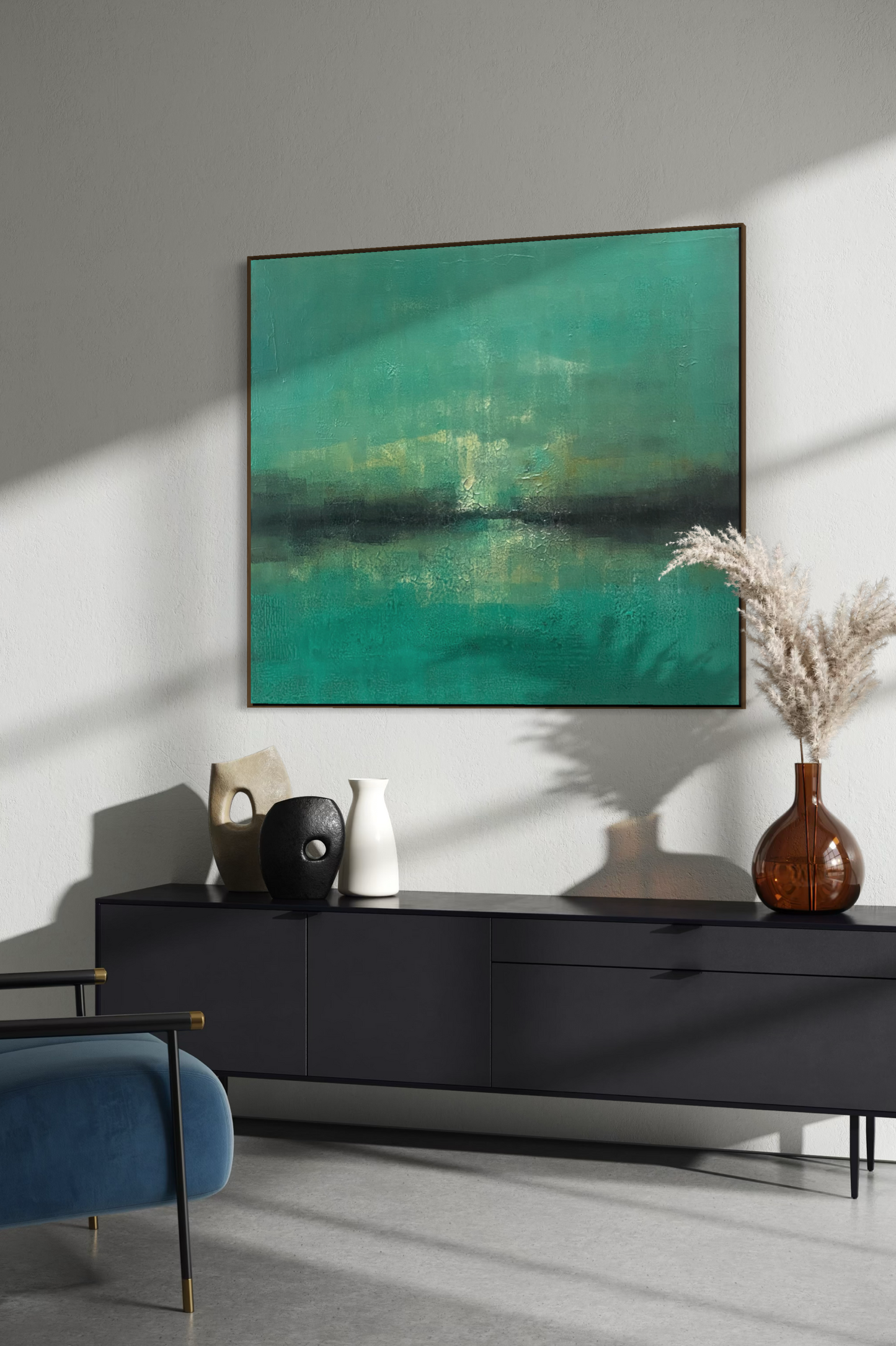 Obra de Arte Abstrata - Abstract Horizon