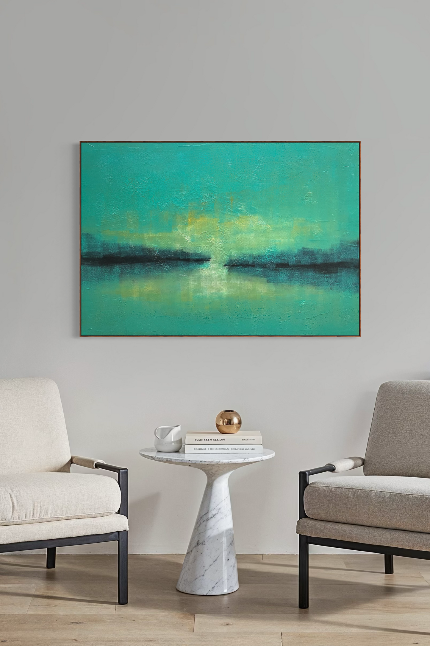 Obra de Arte Abstrata - Abstract Horizon - Dusk