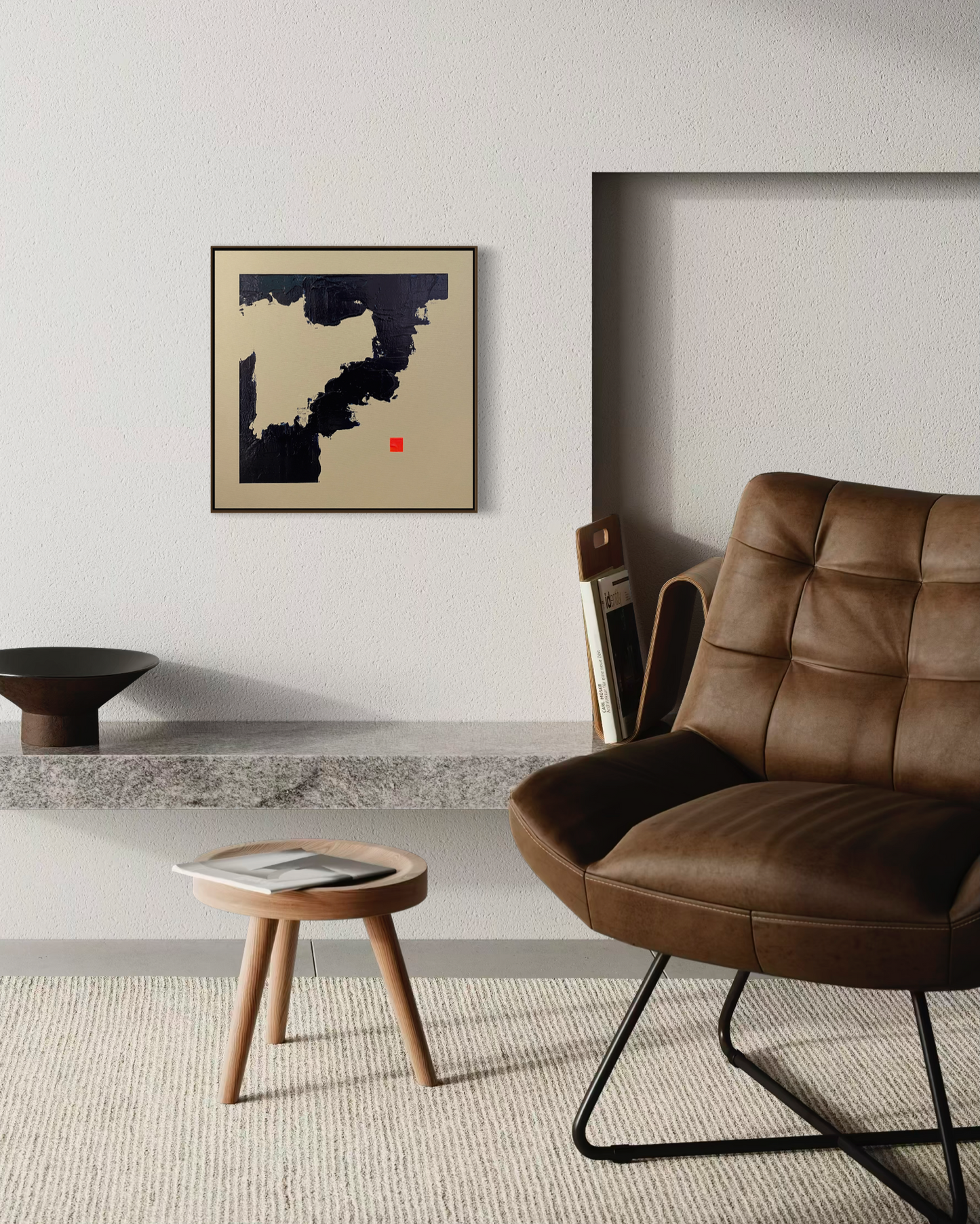 Obra de Arte Abstrata - Abstract Shapes I