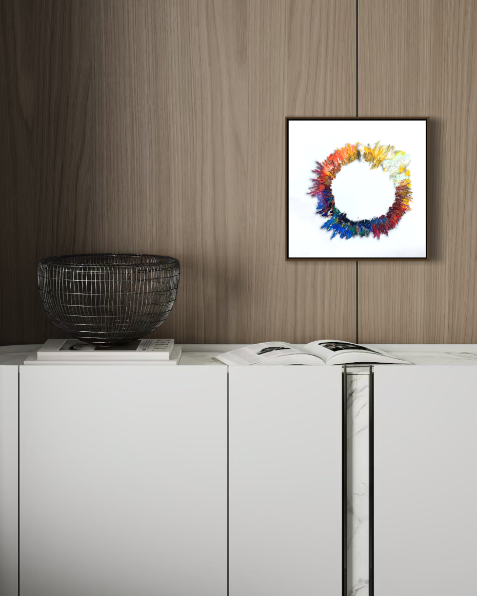 Obra de Arte Minimalista - Aglomerados - Ciclo