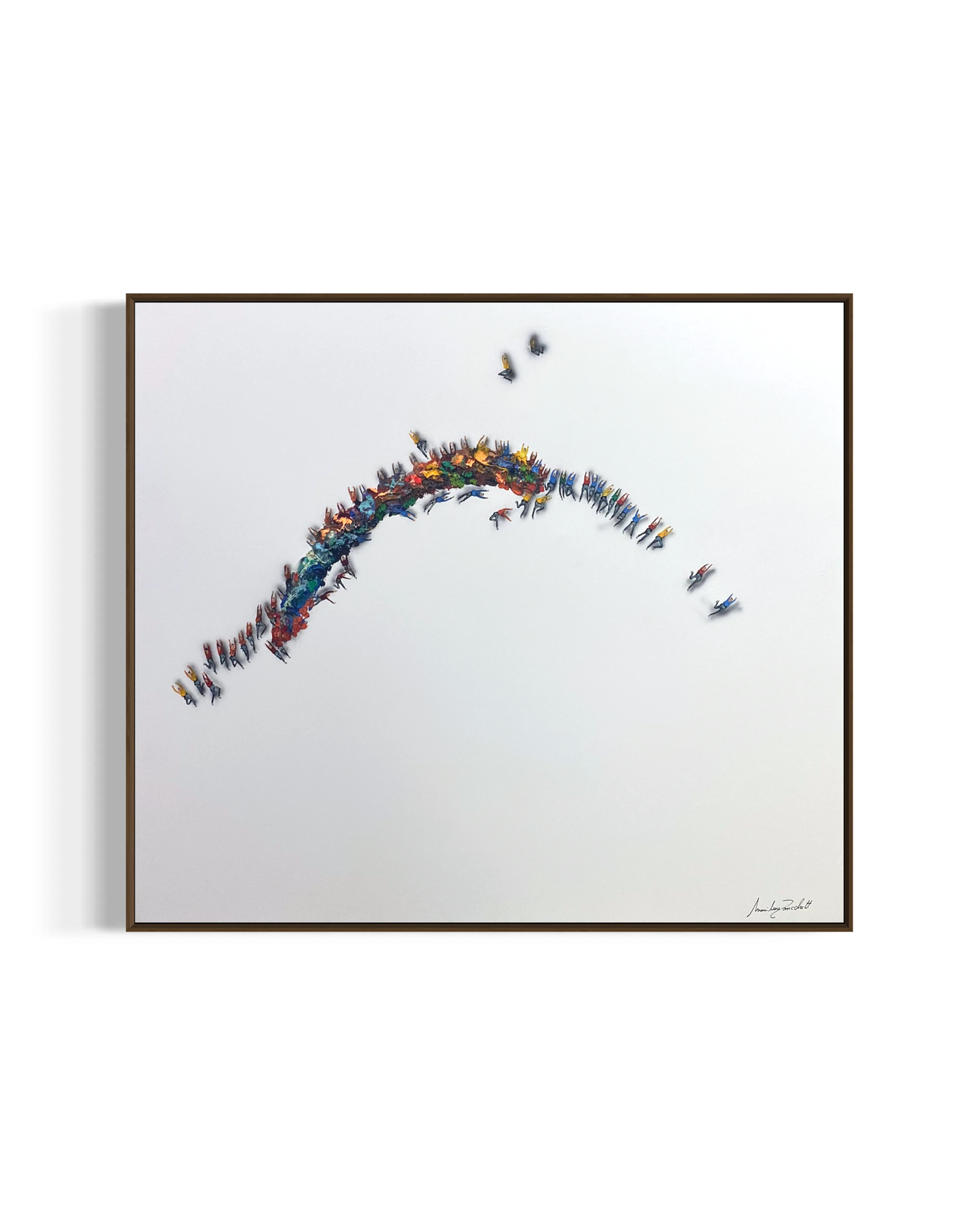 Obra de Arte Minimalista - Aglomerados - Liberdade