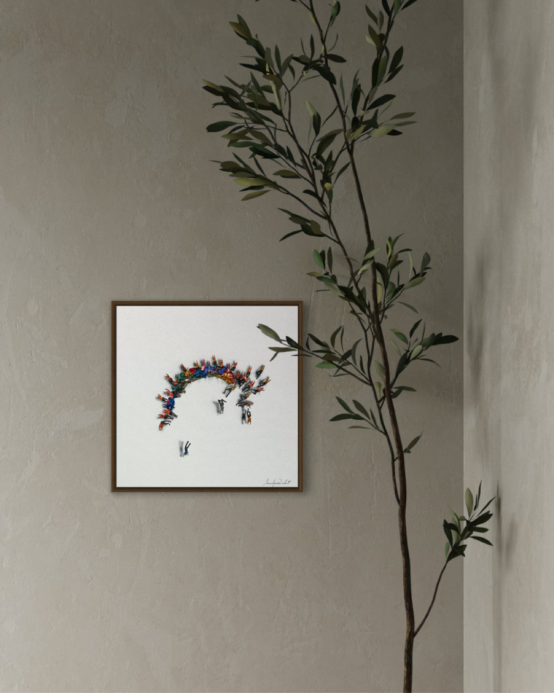 Obra De Arte Minimalista - Aglomerados - Arco.