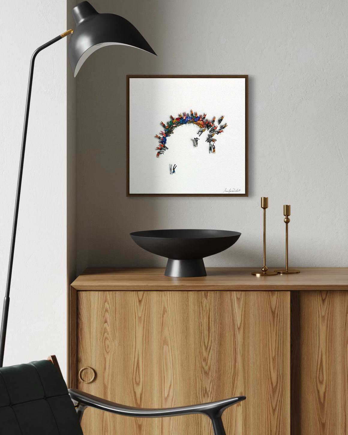 Obra De Arte Minimalista - Aglomerados - Arco.