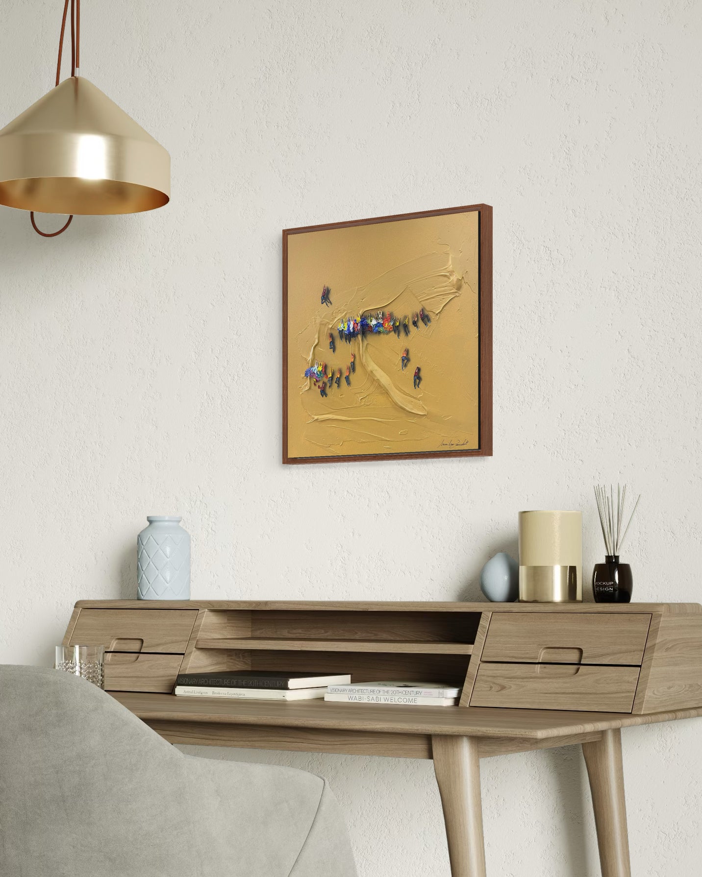 Obra De Arte Minimalista - Aglomerados