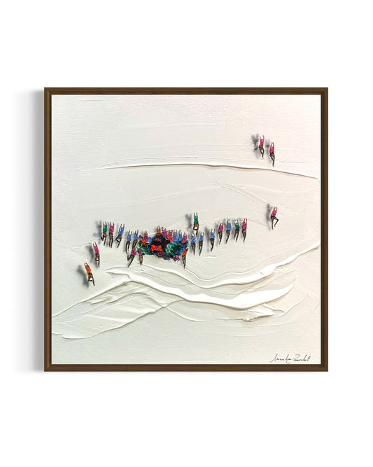 Obra De Arte Minimalista - Aglomerados Relevo
