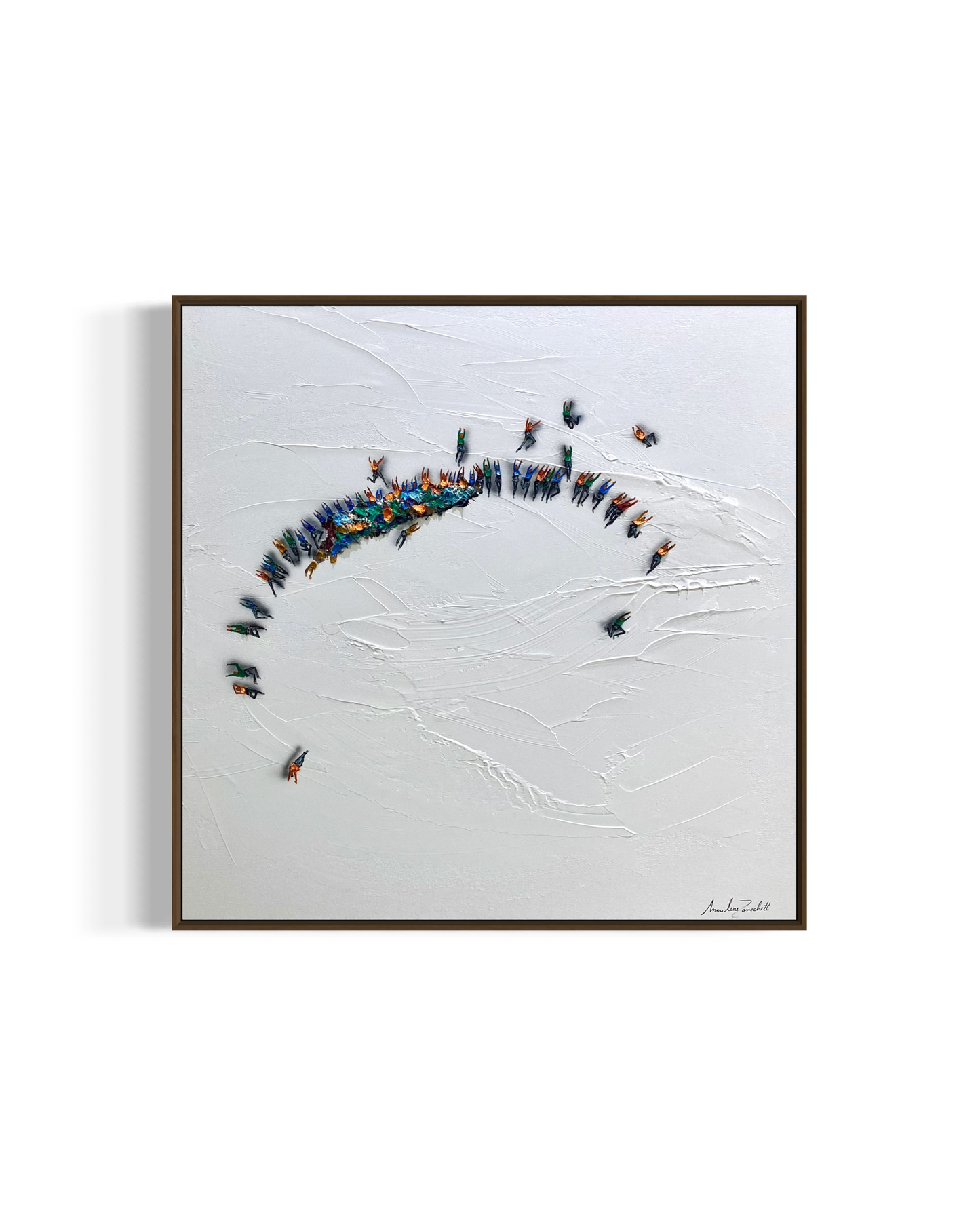 Obra de Arte Minimalista - Aglomerados - Relevos