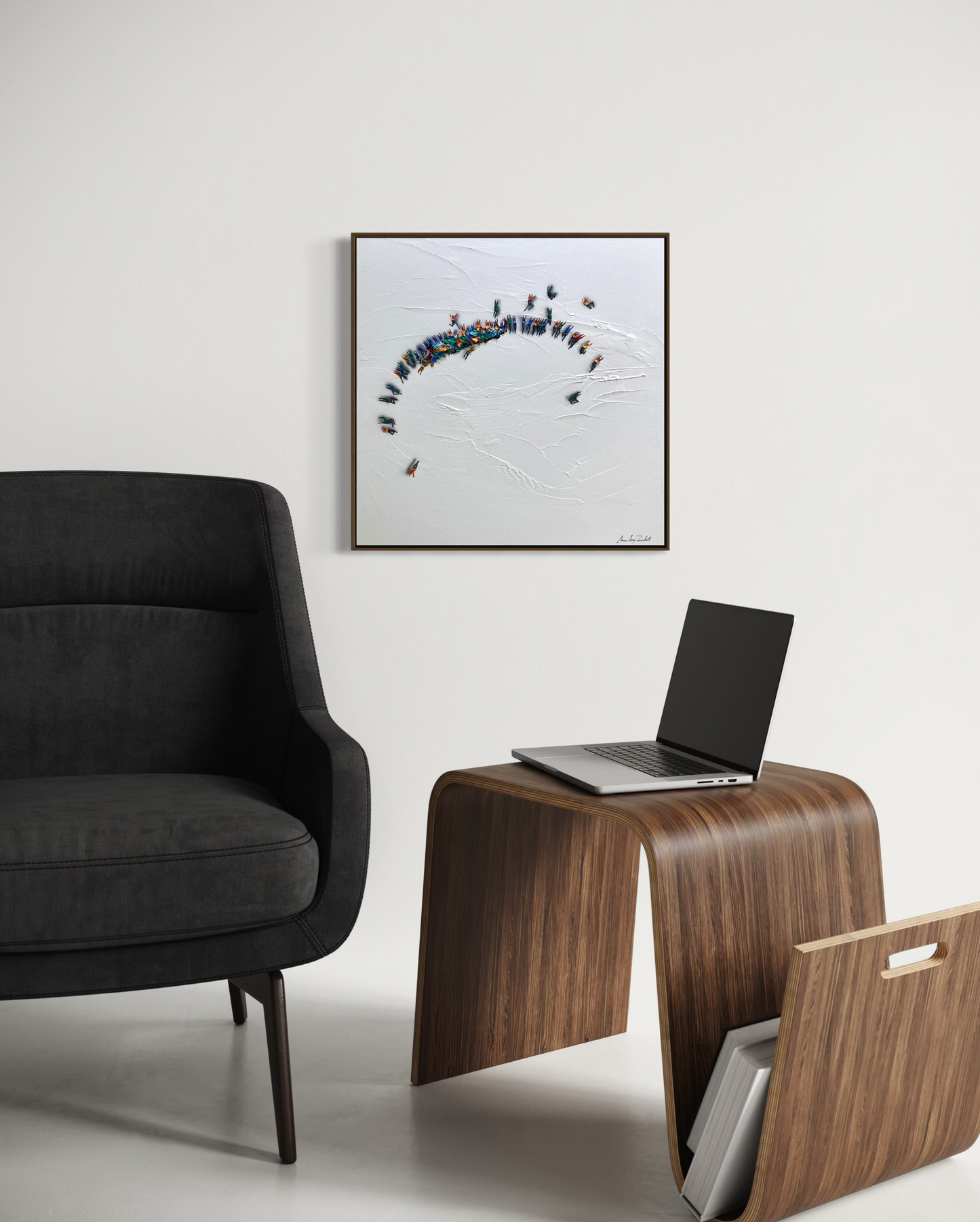 Obra de Arte Minimalista - Aglomerados - Relevos