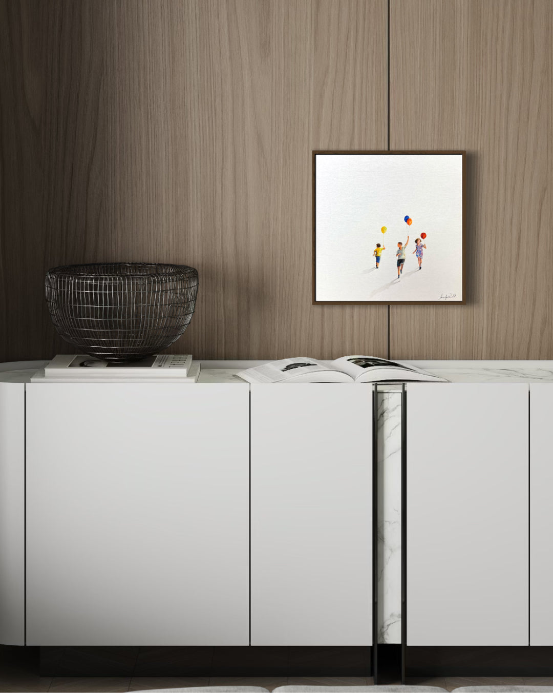 Obra De Arte Minimalista - Brincadeiras - Balões