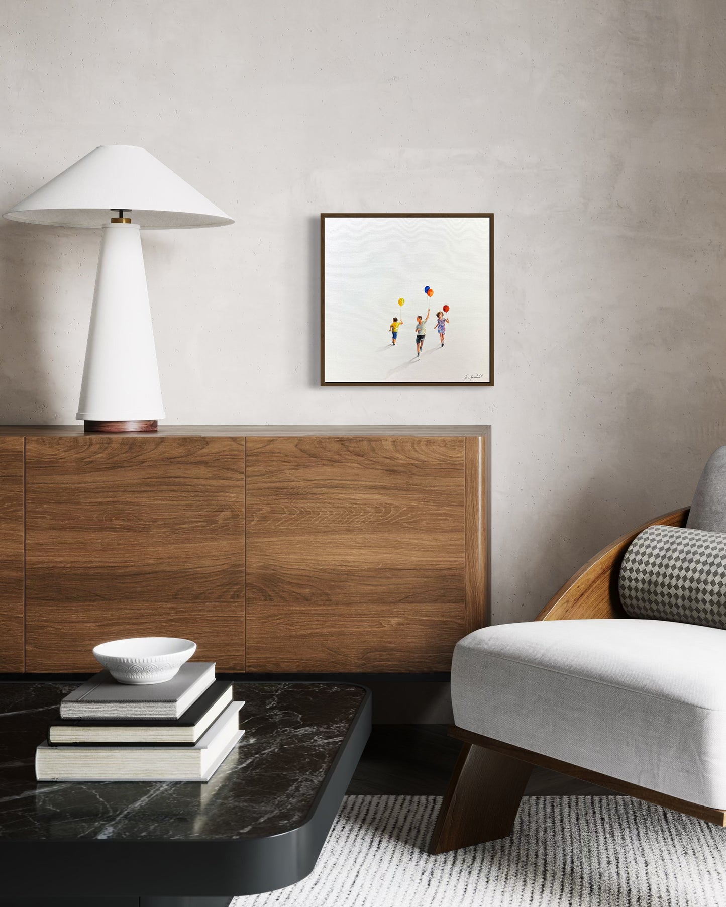 Obra De Arte Minimalista - Brincadeiras - Balões