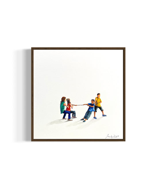 Obra De Arte Minimalista - Brincadeiras - Cabo de Guerra