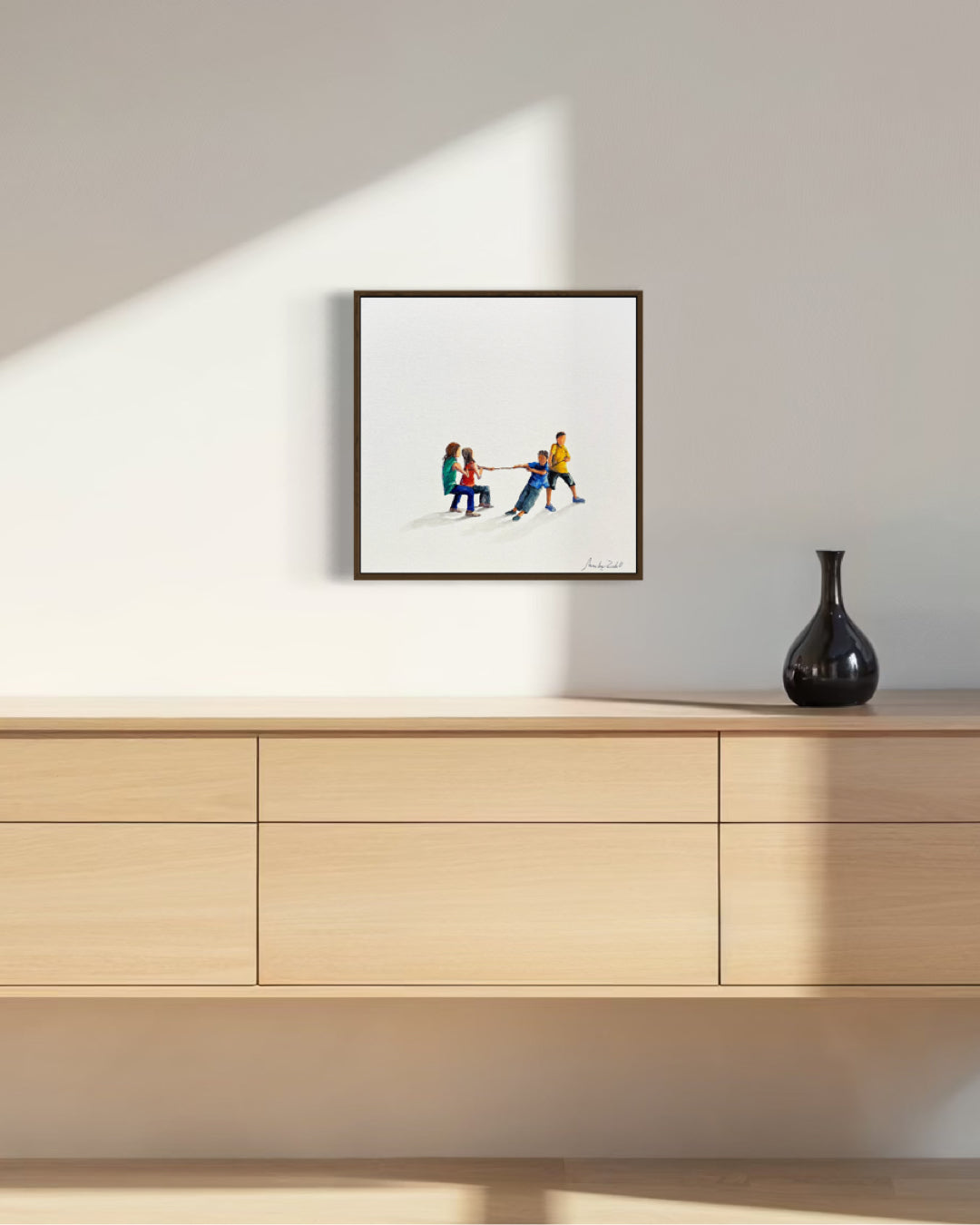 Obra De Arte Minimalista - Brincadeiras - Cabo de Guerra