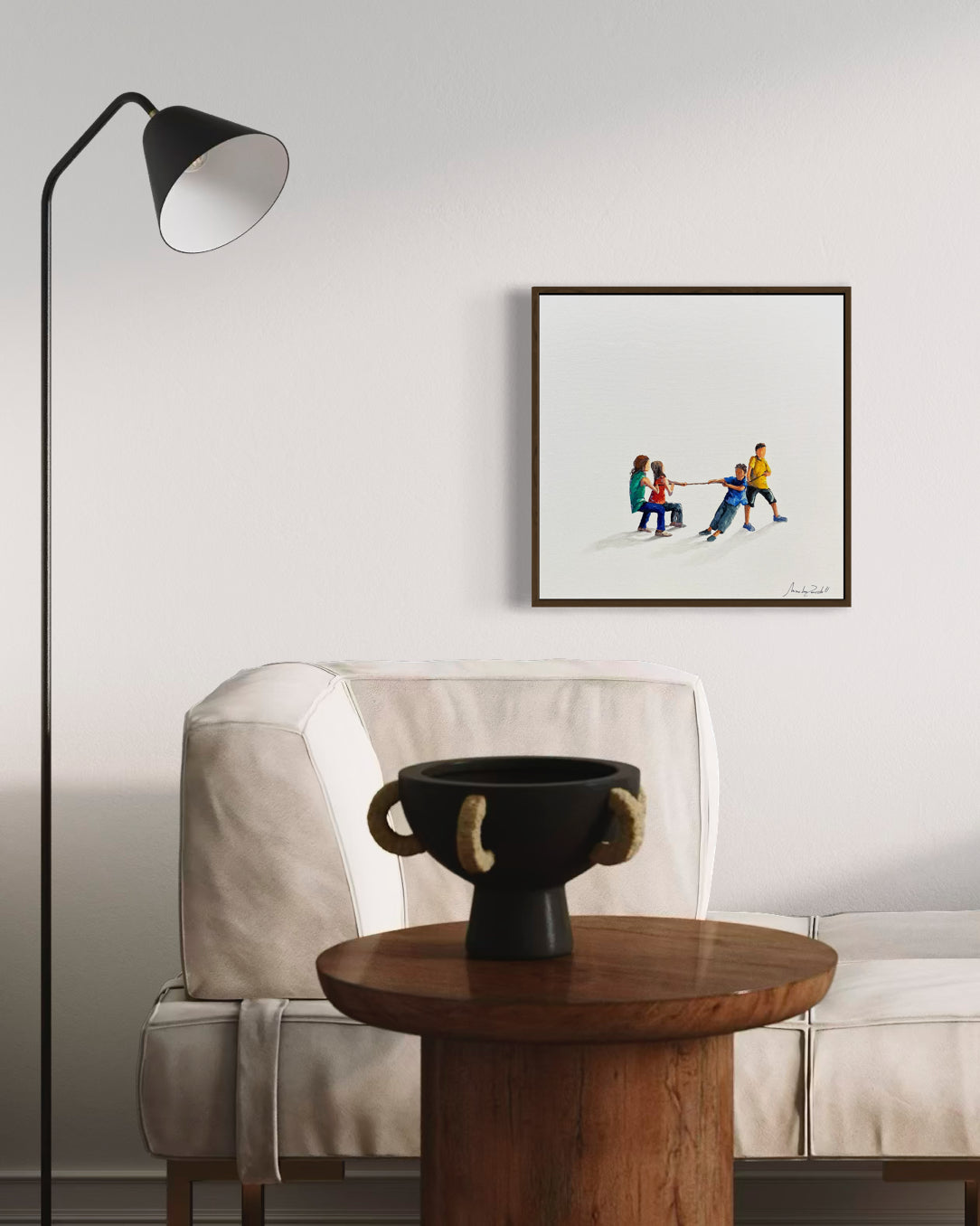 Obra De Arte Minimalista - Brincadeiras - Cabo de Guerra