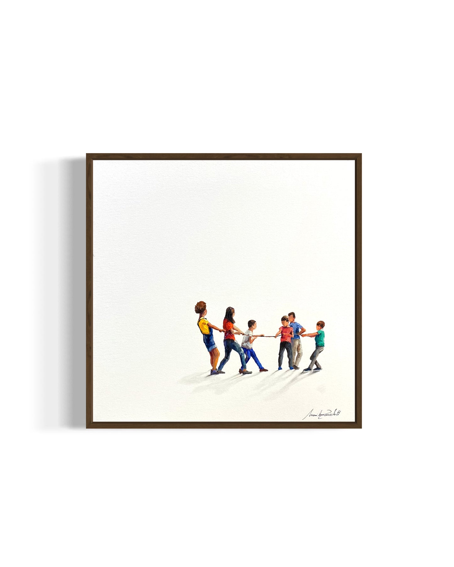 Obra De Arte Minimalista - Brincadeiras - Cabo de Guerra II