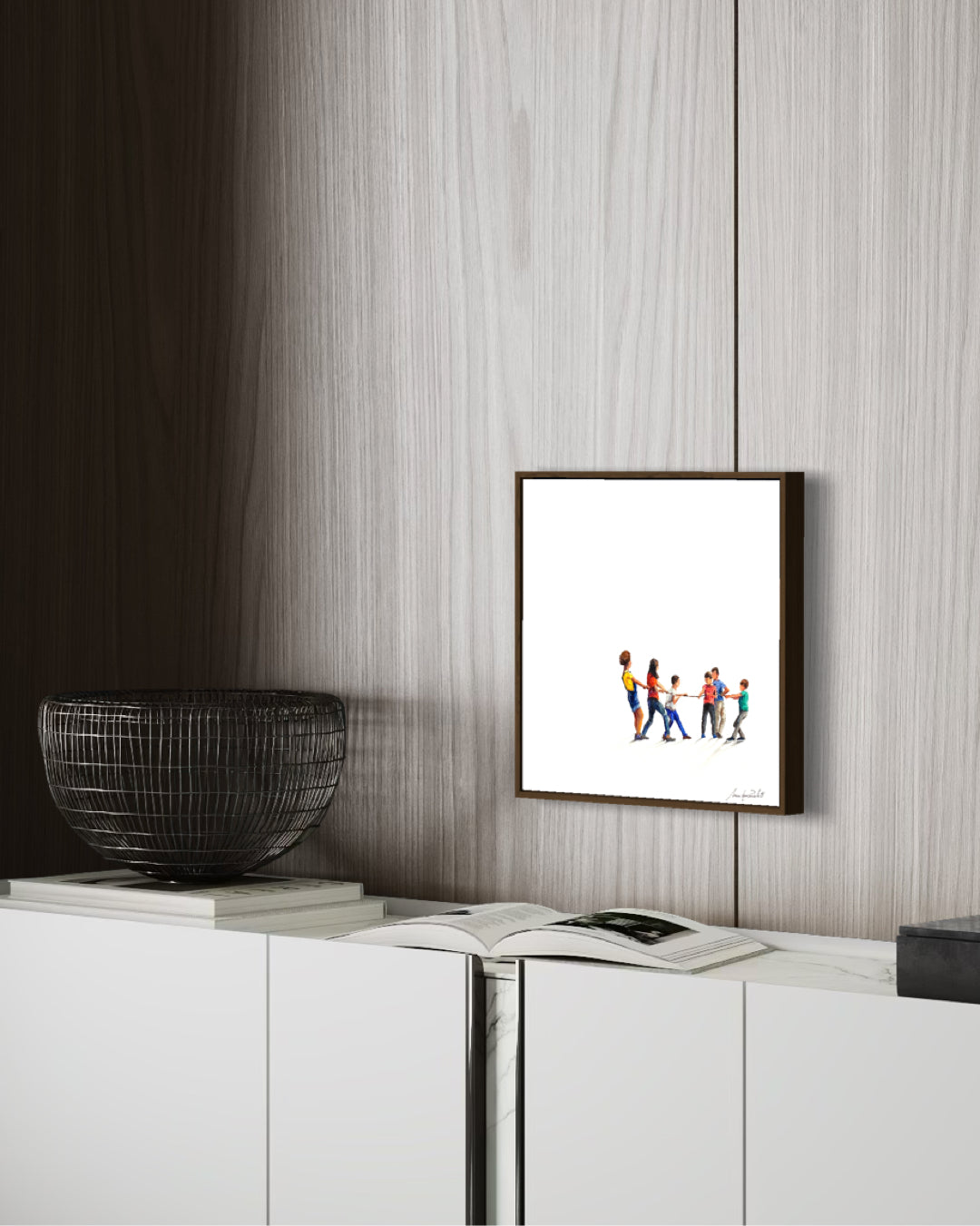 Obra De Arte Minimalista - Brincadeiras - Cabo de Guerra II