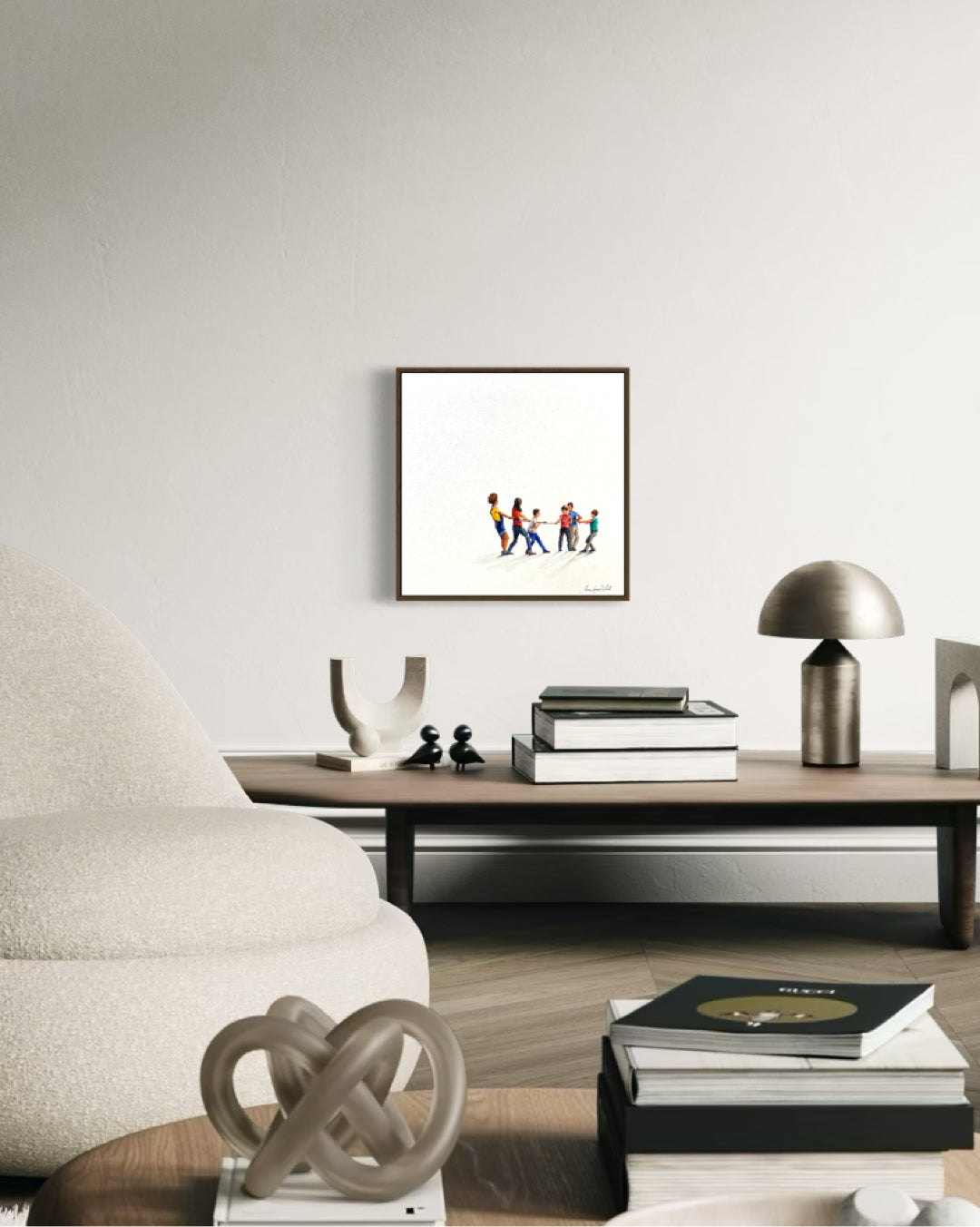 Obra De Arte Minimalista - Brincadeiras - Cabo de Guerra II