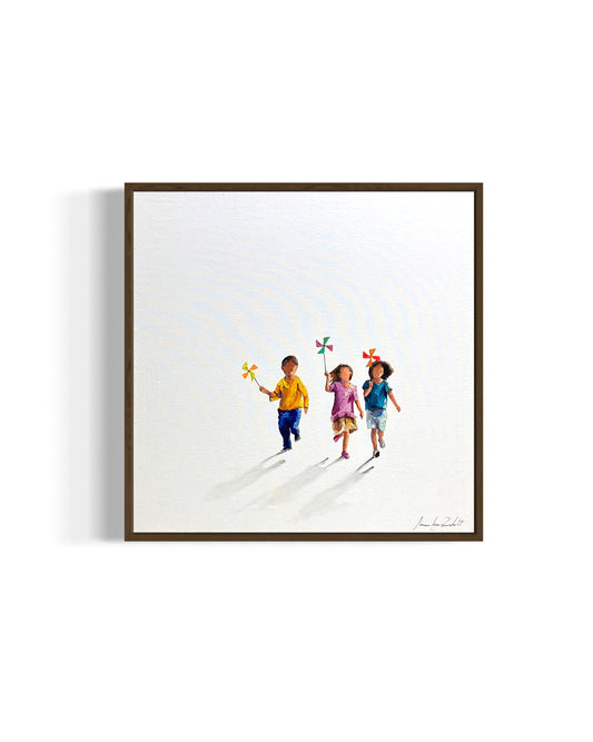 Obra De Arte Minimalista - Brincadeiras - Cataventos