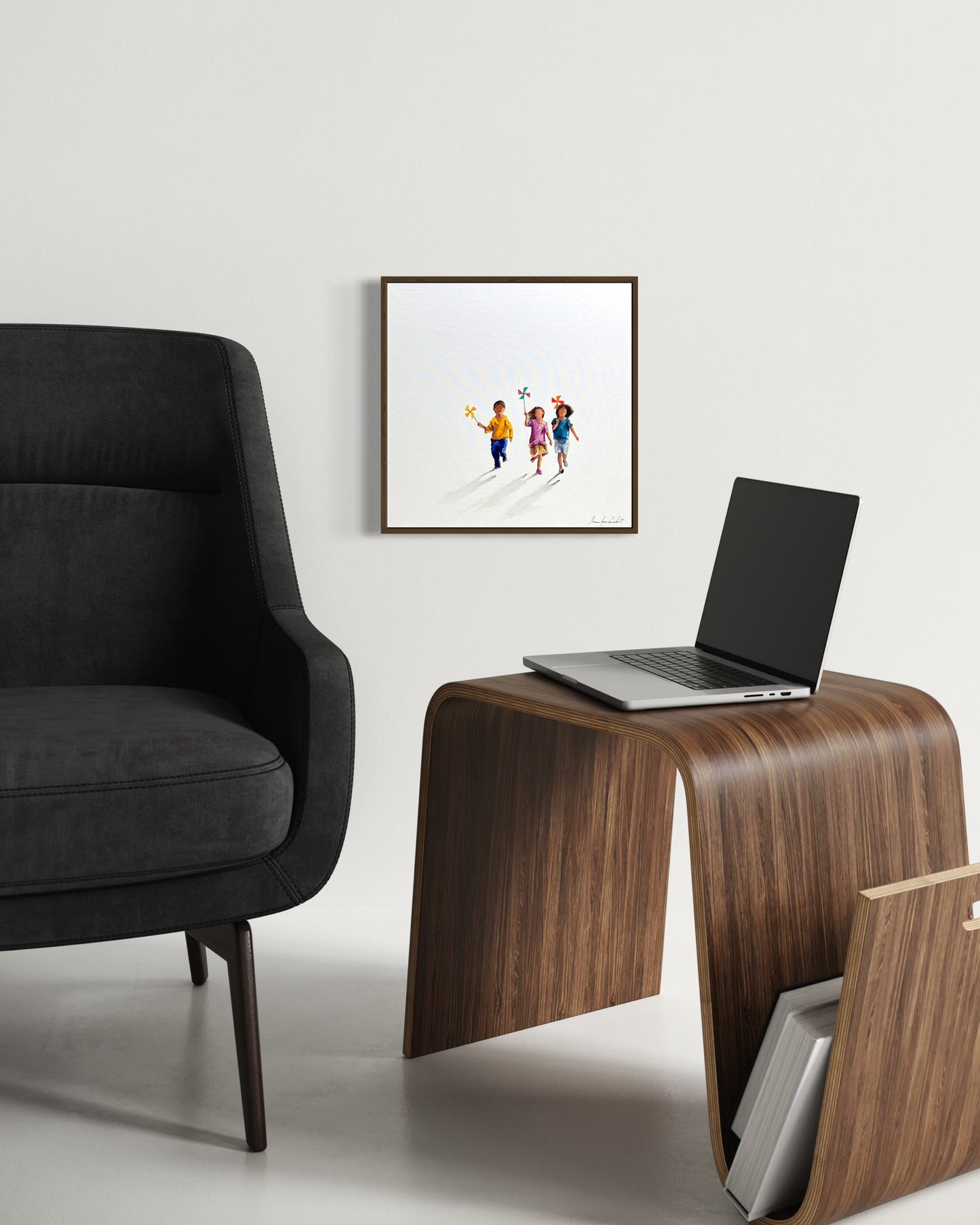 Obra De Arte Minimalista - Brincadeiras - Cataventos