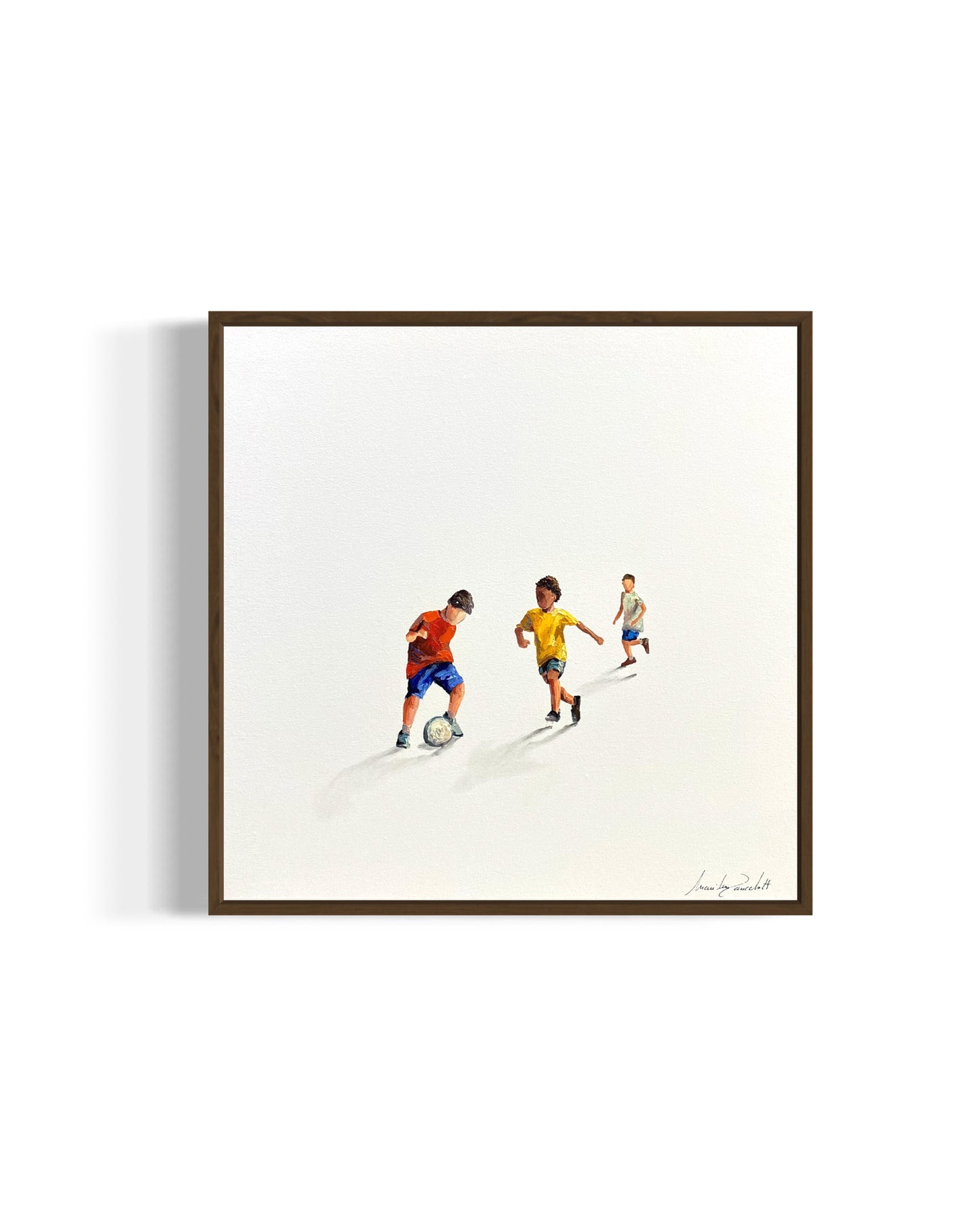 Obra De Arte Minimalista - Brincadeiras - Futebol