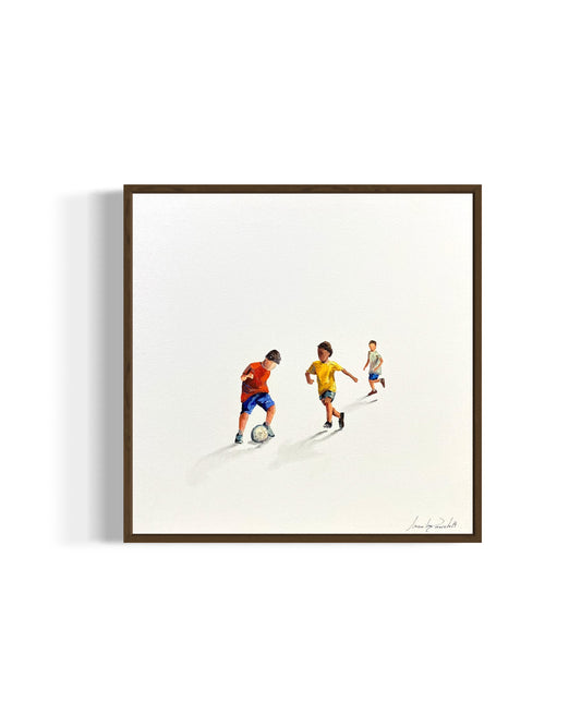 Obra De Arte Minimalista - Brincadeiras - Futebol