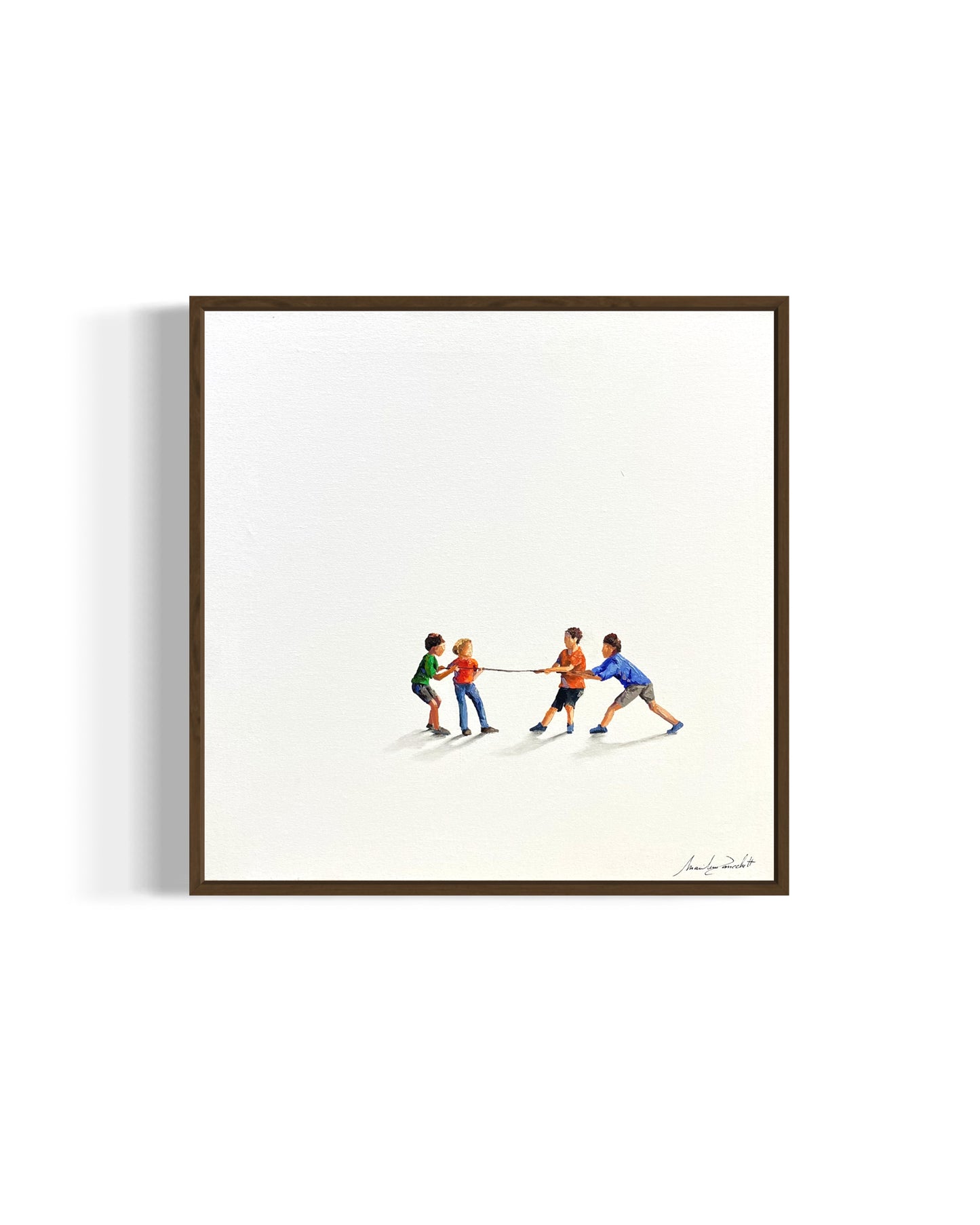 Obra De Arte Minimalista - Brincadeiras - Cabo de Guerra III