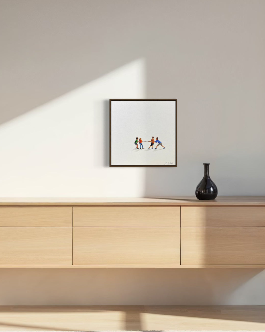 Obra De Arte Minimalista - Brincadeiras - Cabo de Guerra III