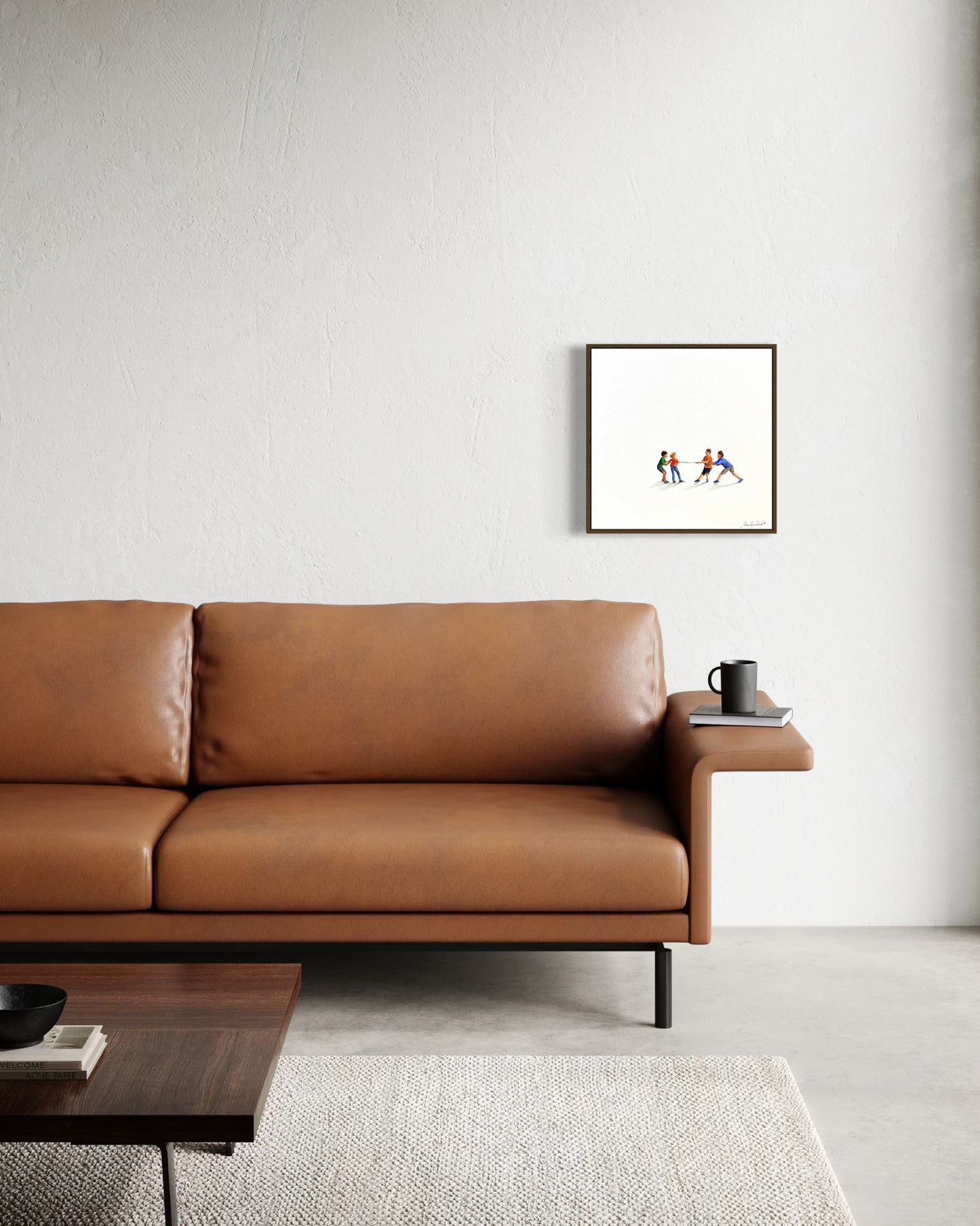 Obra De Arte Minimalista - Brincadeiras - Cabo de Guerra III