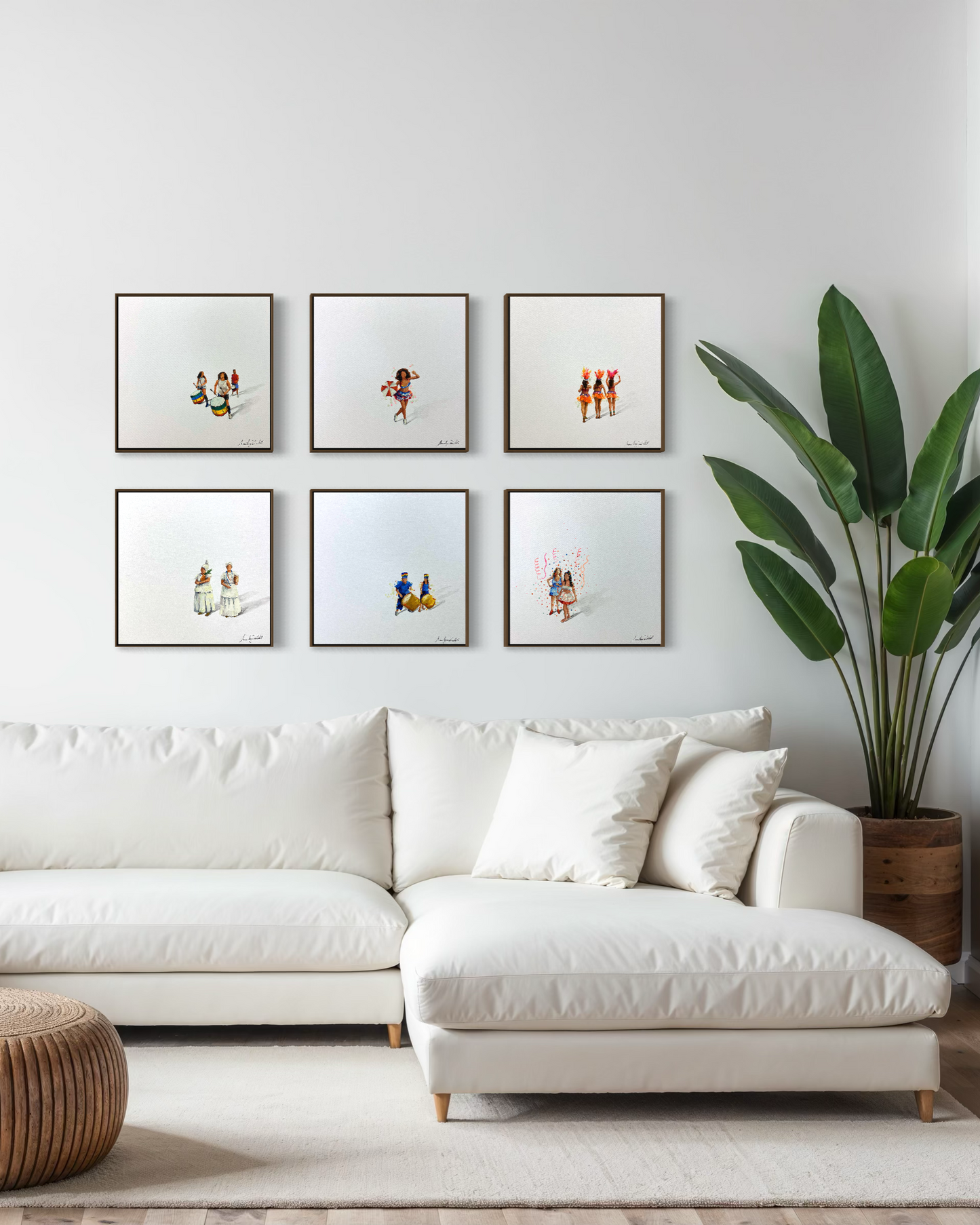 Obra De Arte Minimalista - Carnaval - Passistas