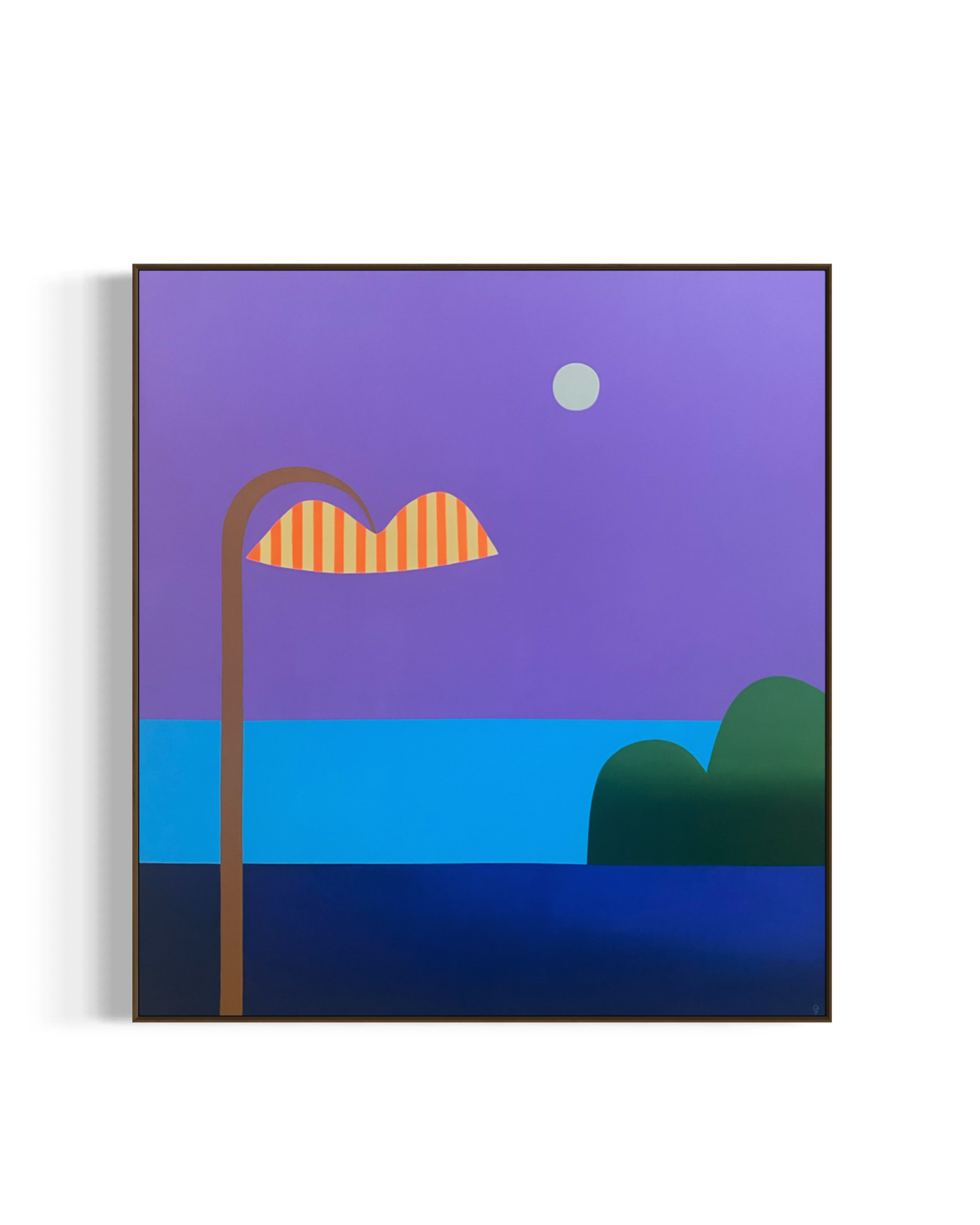 Obra de Arte Figurativa - Céu Violeta