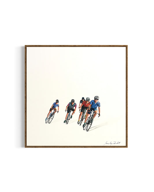 Obra De Arte Minimalista  - Esportes - Ciclistas