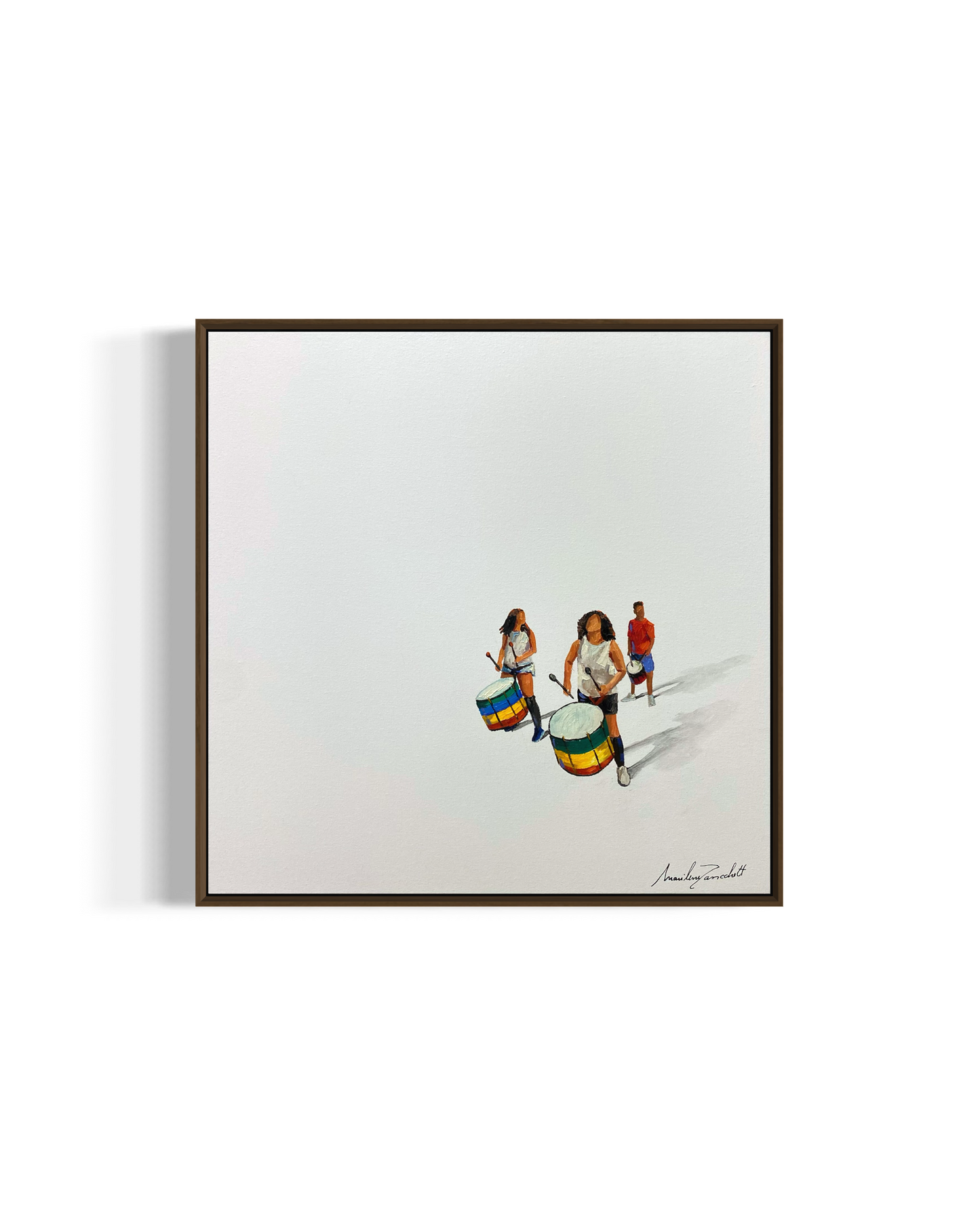 Obra De Arte Minimalista - Carnaval - Bateria