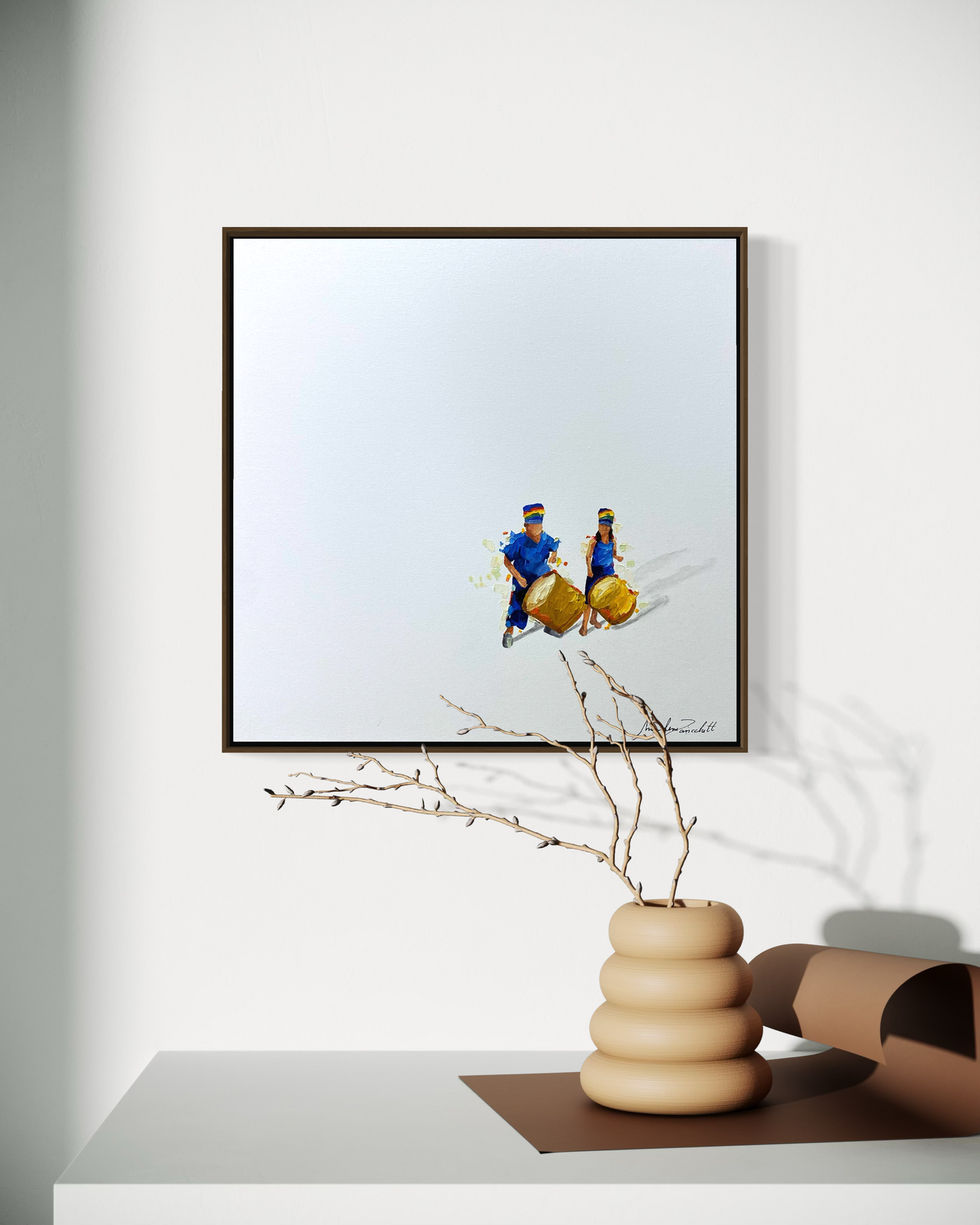 Obra De Arte Minimalista - Carnaval - Bateria II