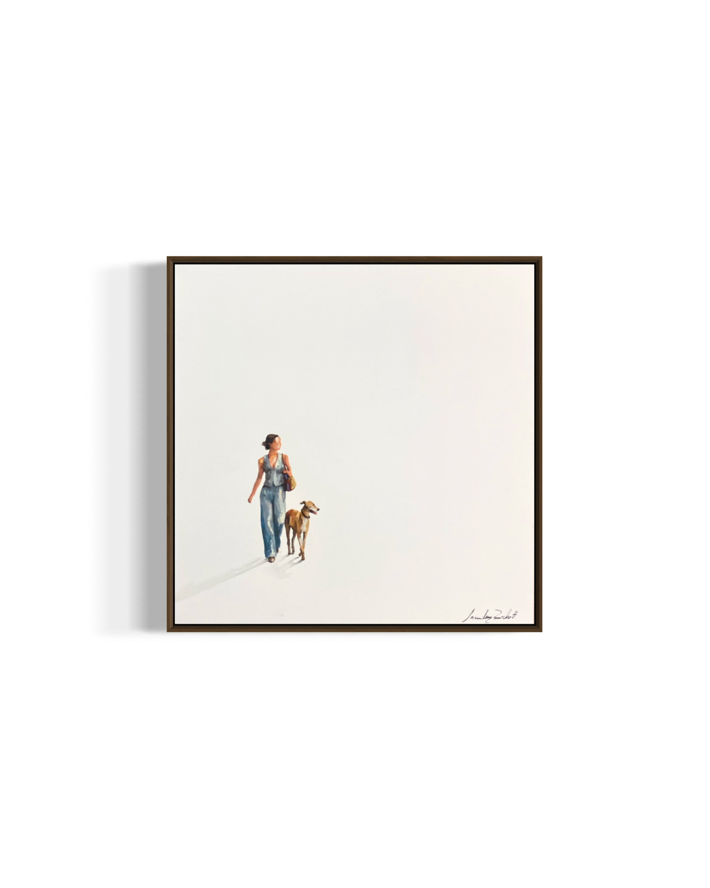 Obra de Arte Minimalista - Diálogos Visuais - Companhia